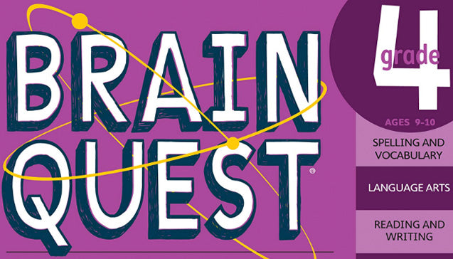 Keep Skills Sharp Over the Summer with Brain Quest Workbooks!
