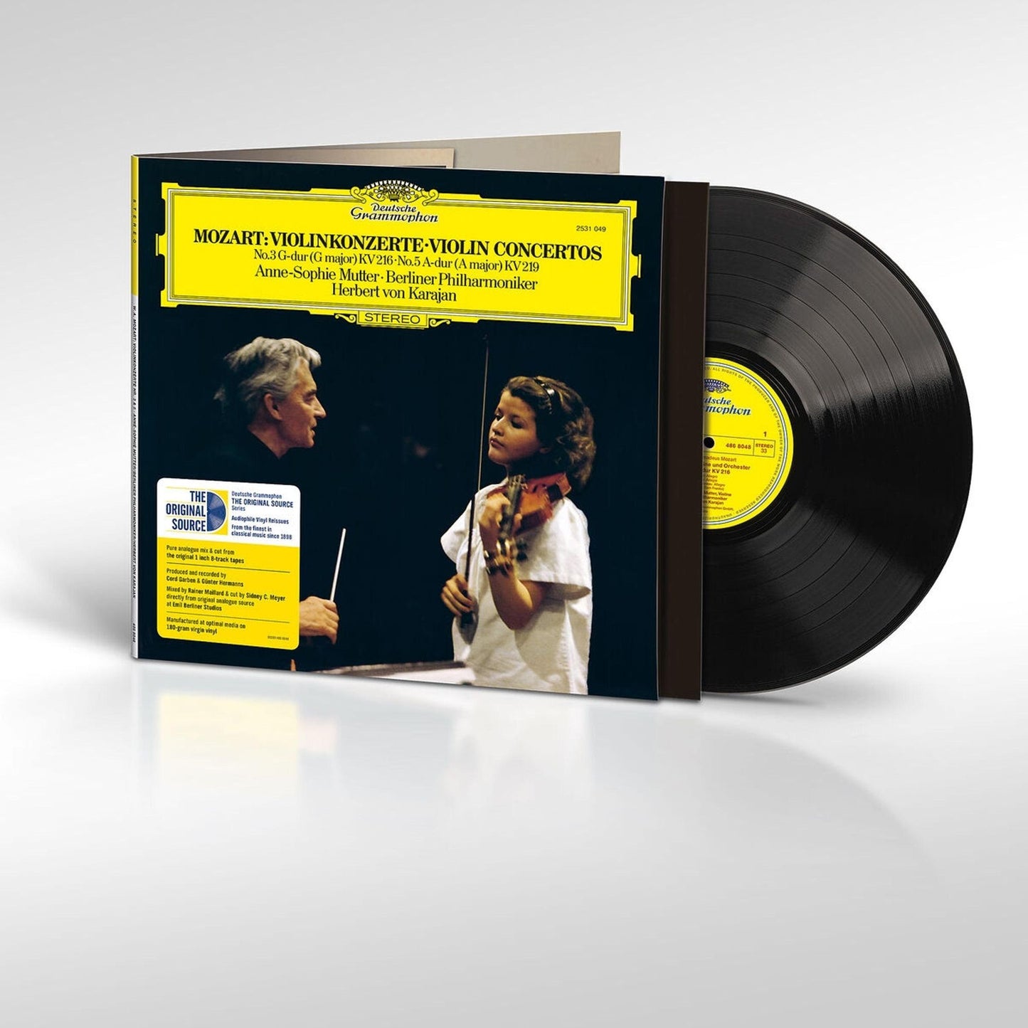 Mozart: Violinkonzerte No. 3 G-dur K 216, No. 5 A-dur K 219