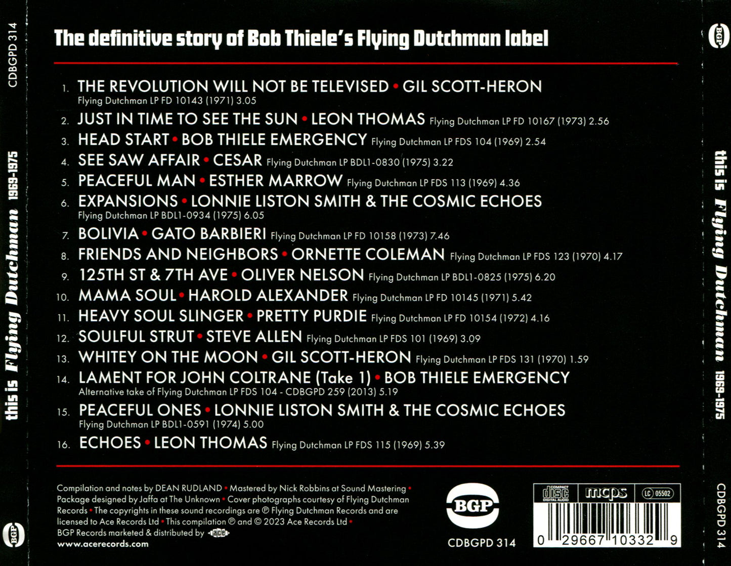 This Is Flying Dutchman 1969-1975