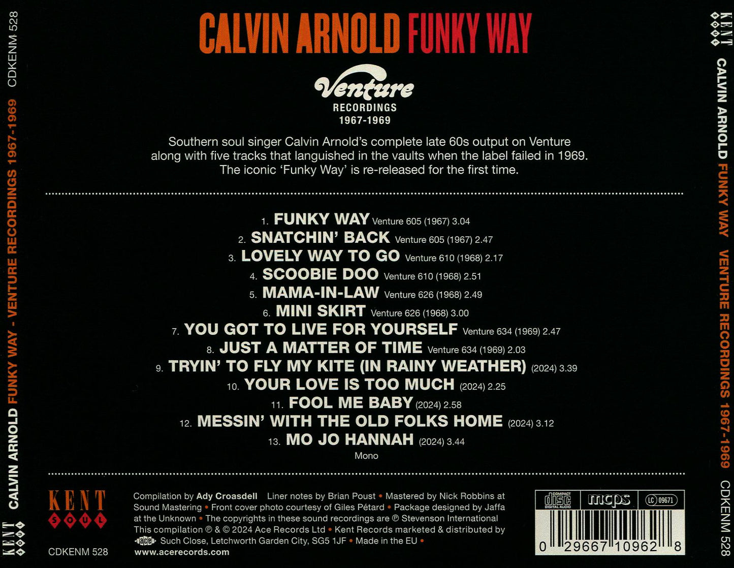 Funky Way: Venture Recordings 1967-1969