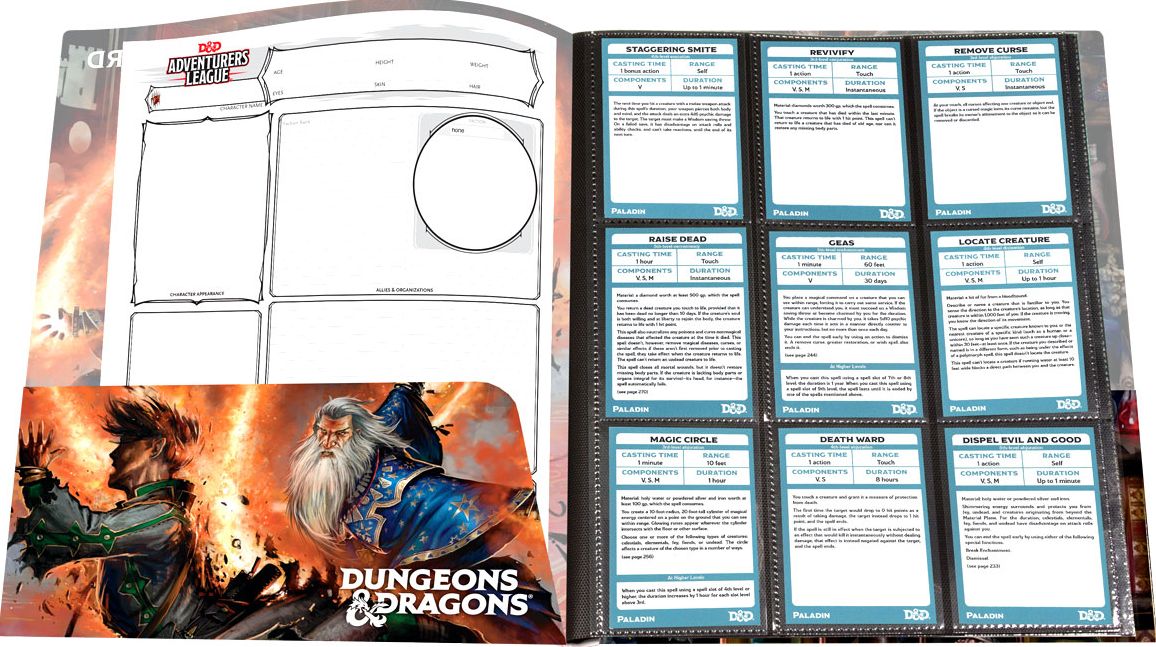 D&D Class Folio Wizard