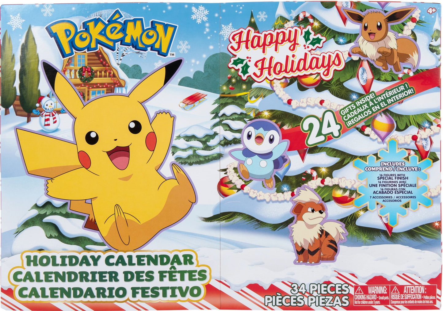 Pokemon Holiday Calendar