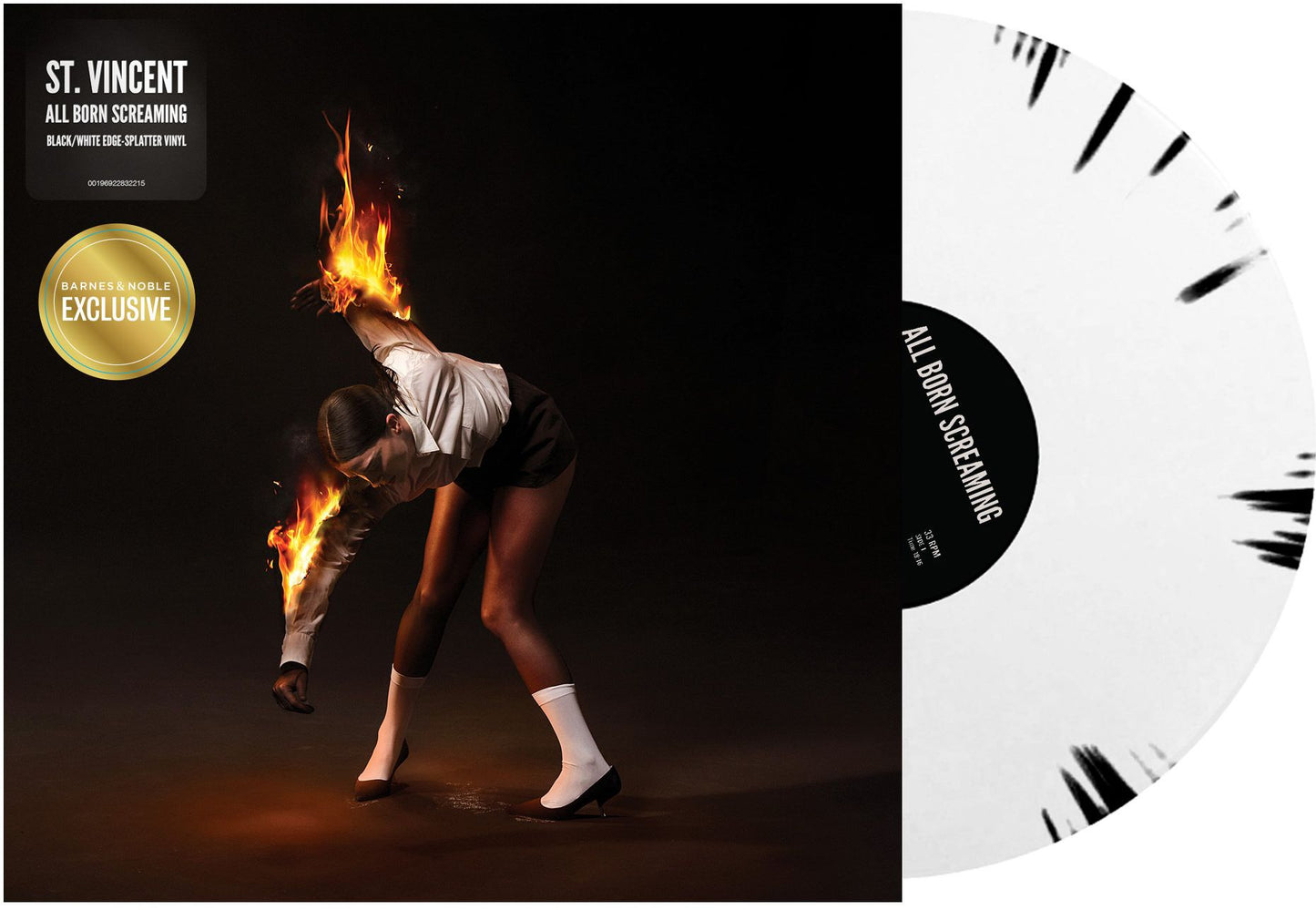 All Born Screaming (Black/White Edge-Splatter Vinyl) [Barnes & Noble Exclusive]