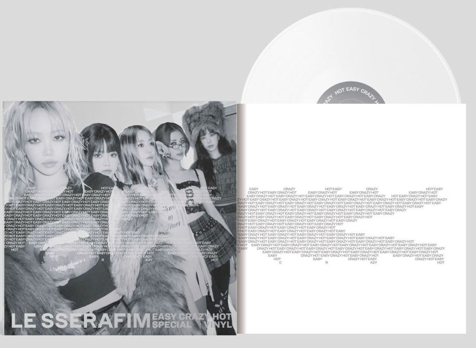 EASY-CRAZY-HOT SPECIAL VINYL [SILVER WHITE]