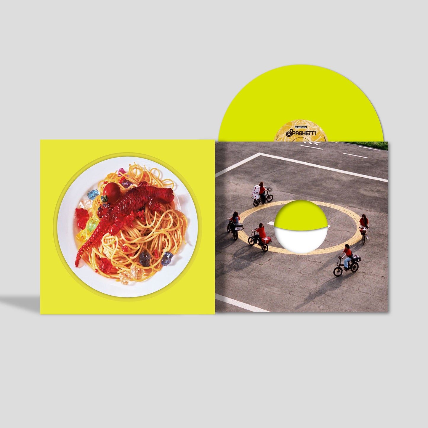 1st Single Album "SPAGHETTI" [Neon Yellow Vinyl] [US Exclusive]