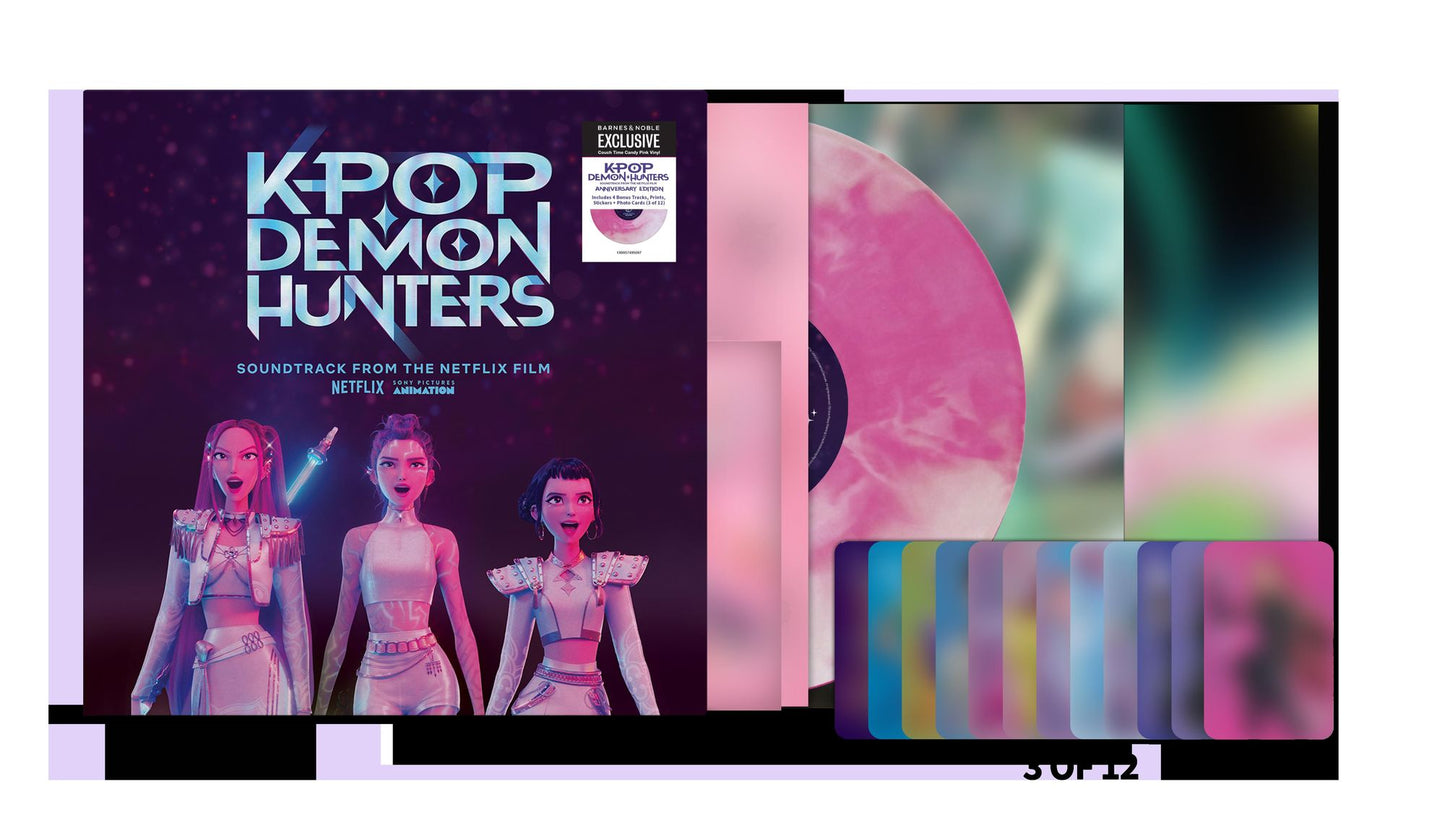 KPop Demon Hunters [Soundtrack from the Netflix Film] [Anniversary Edition] [Couch Time Candy Pink Vinyl] [Barnes & Noble Exclusive]