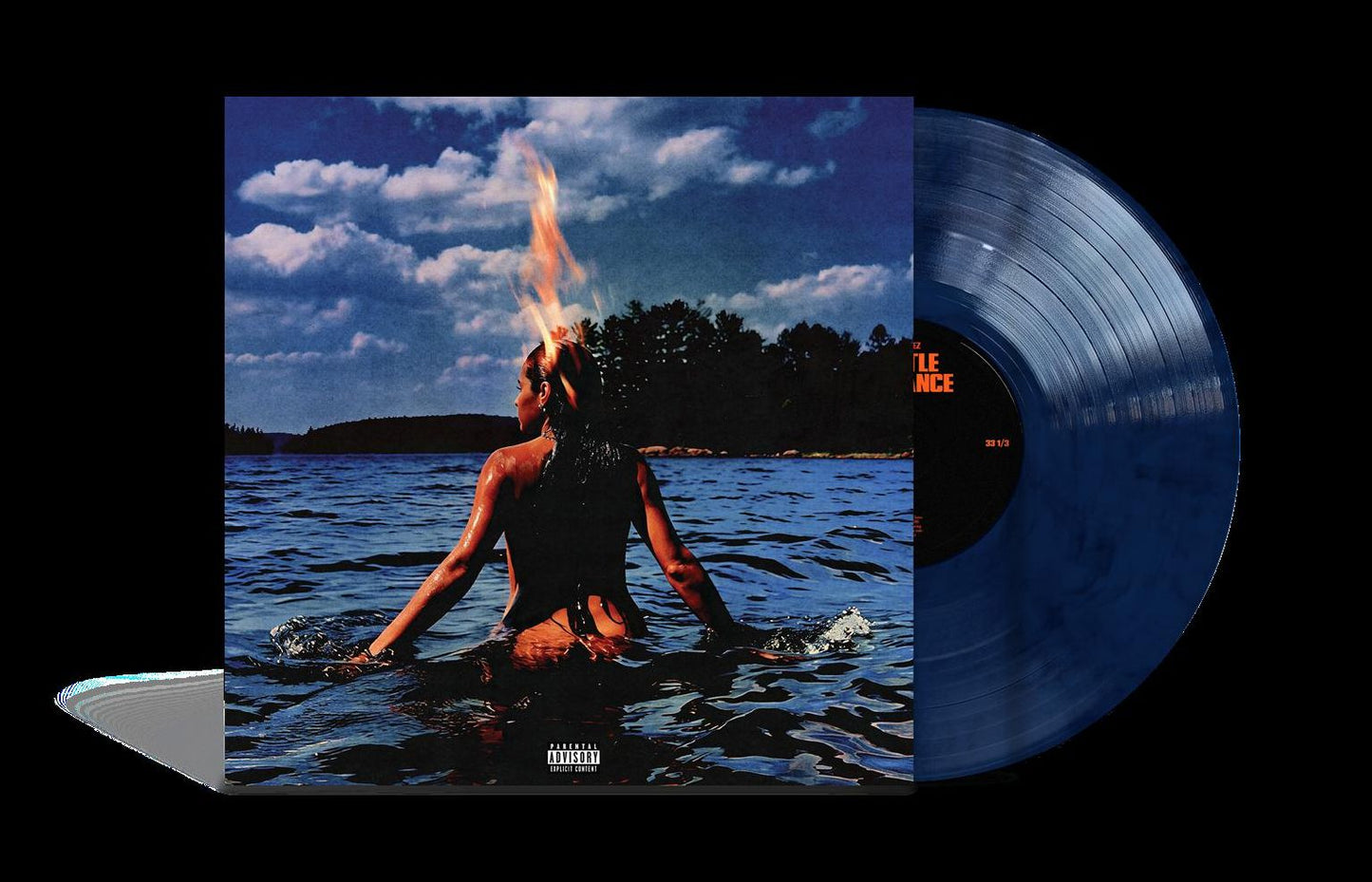 A LITTLE VENGEANCE [Blue LP] [Alternate Cover]