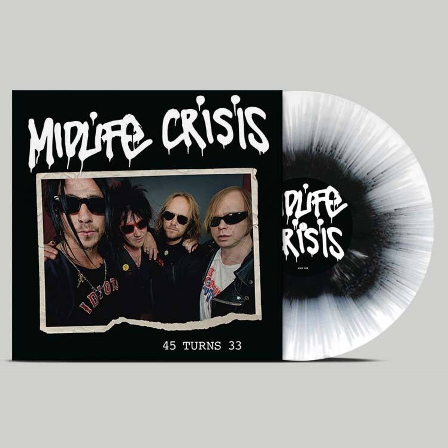 45 Turns 33 [Black & White Splatter Vinyl]