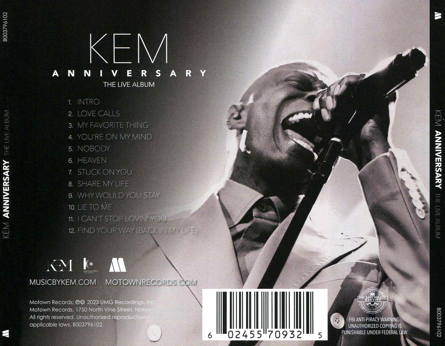 Anniversary: The Live Album