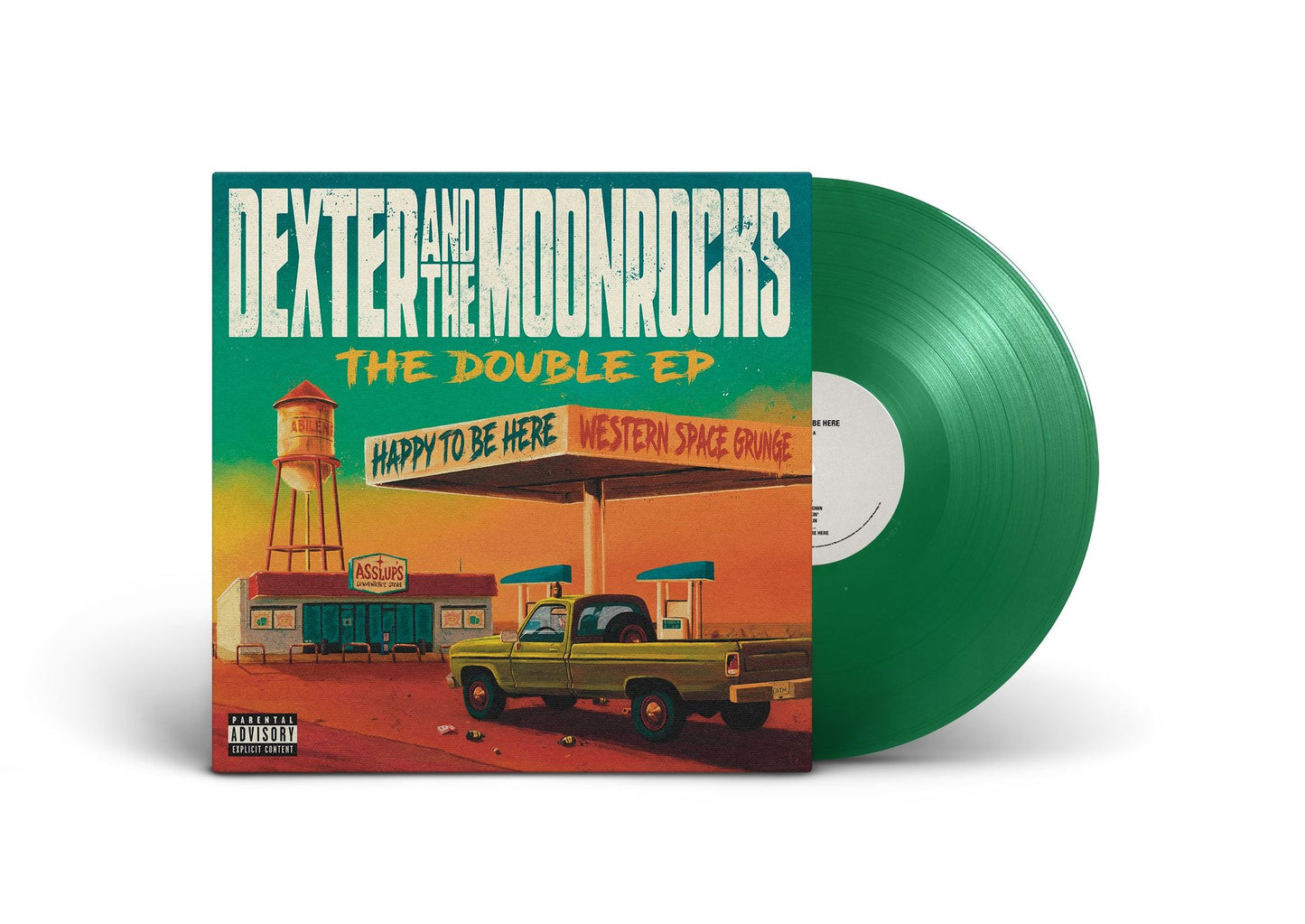 The Double EP [Happy to Be Here/Western Space Grunge] [Green Vinyl]