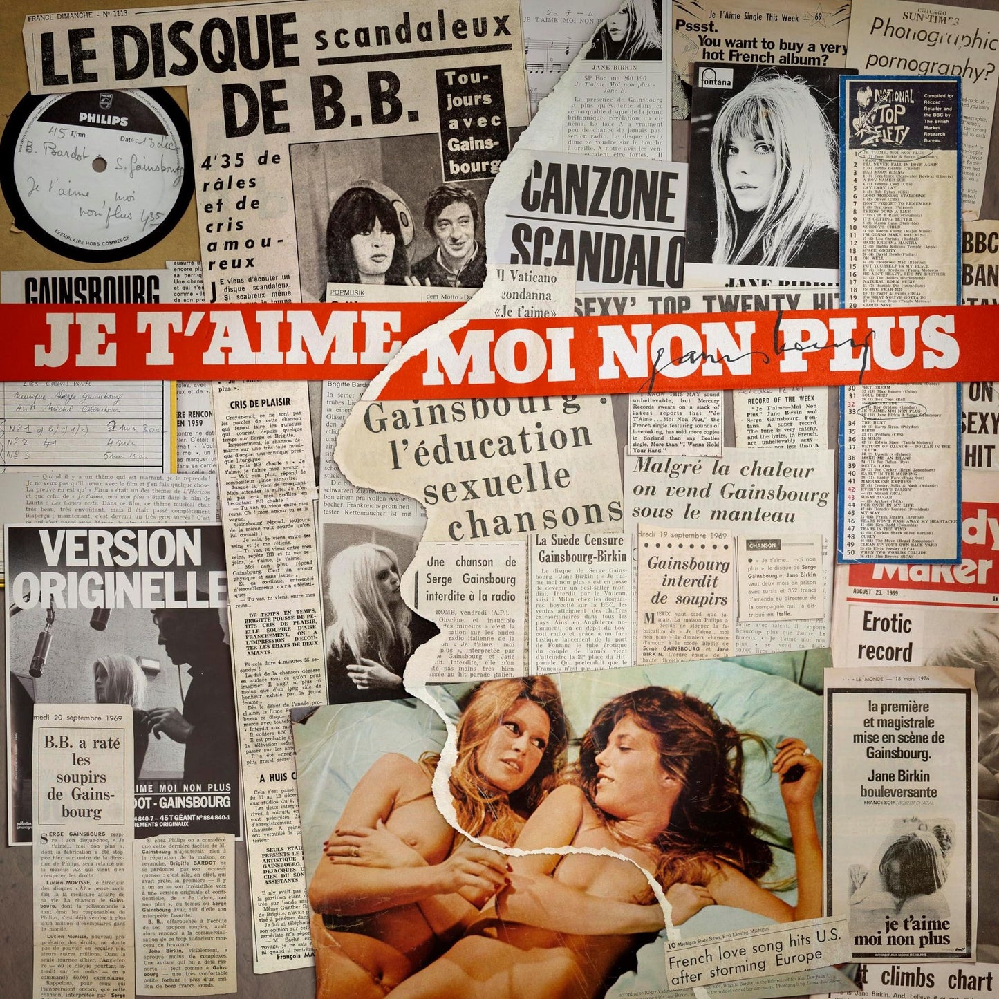 Je T'aime Moi Non Plus [Etched Vinyl]