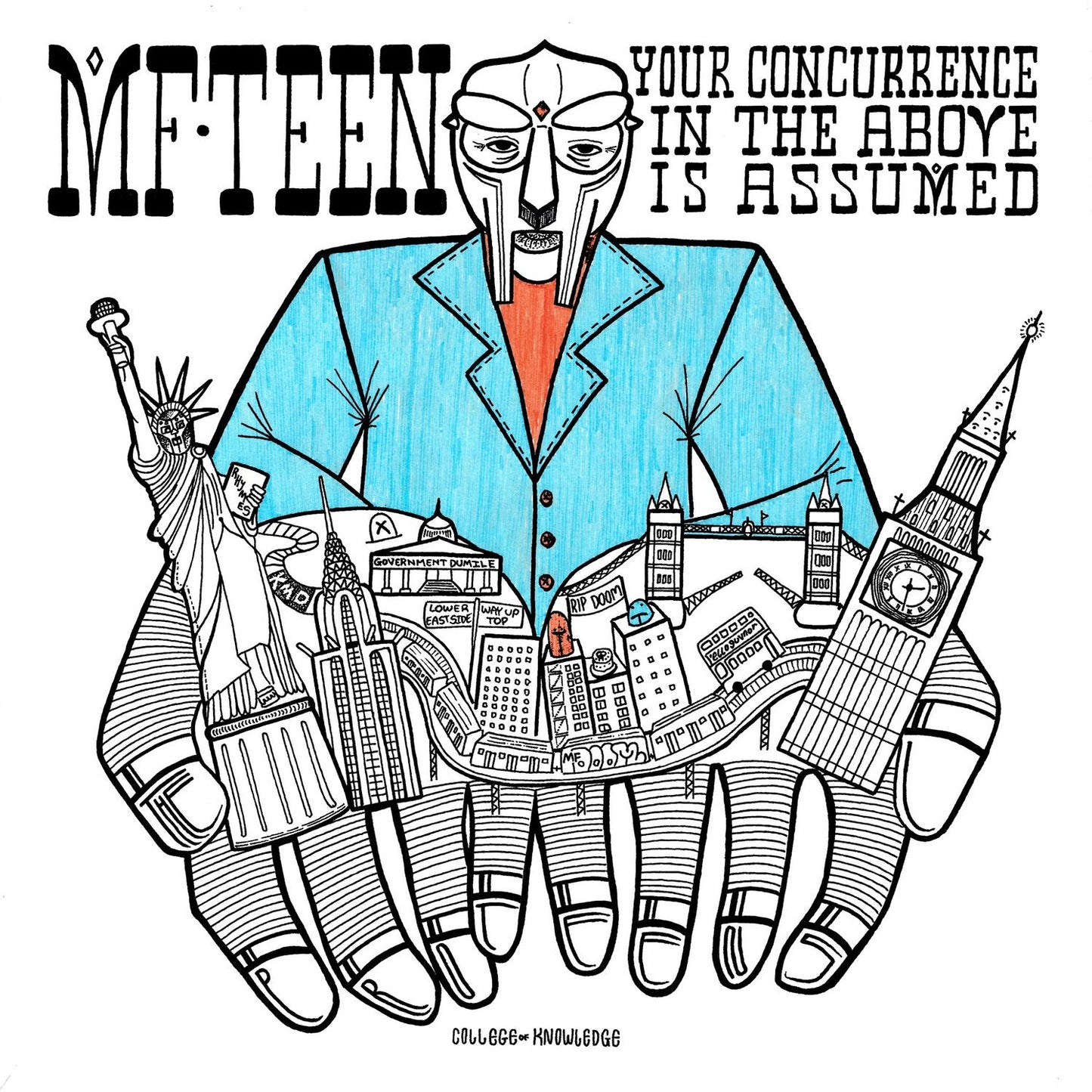 MF Teen: Your Concurrence in the Above Is Assumed [Orange Vinyl]