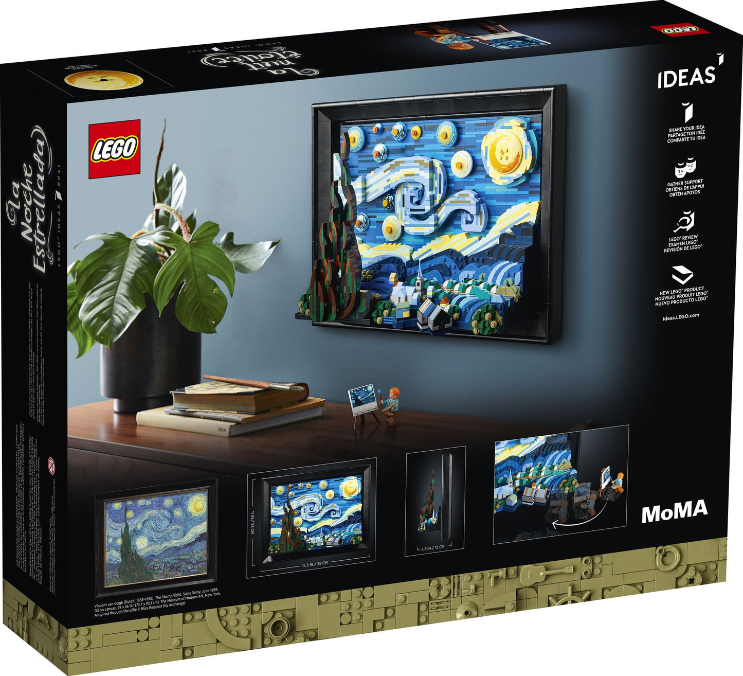LEGO Ideas Vincent van Gogh - The Starry Night 21333