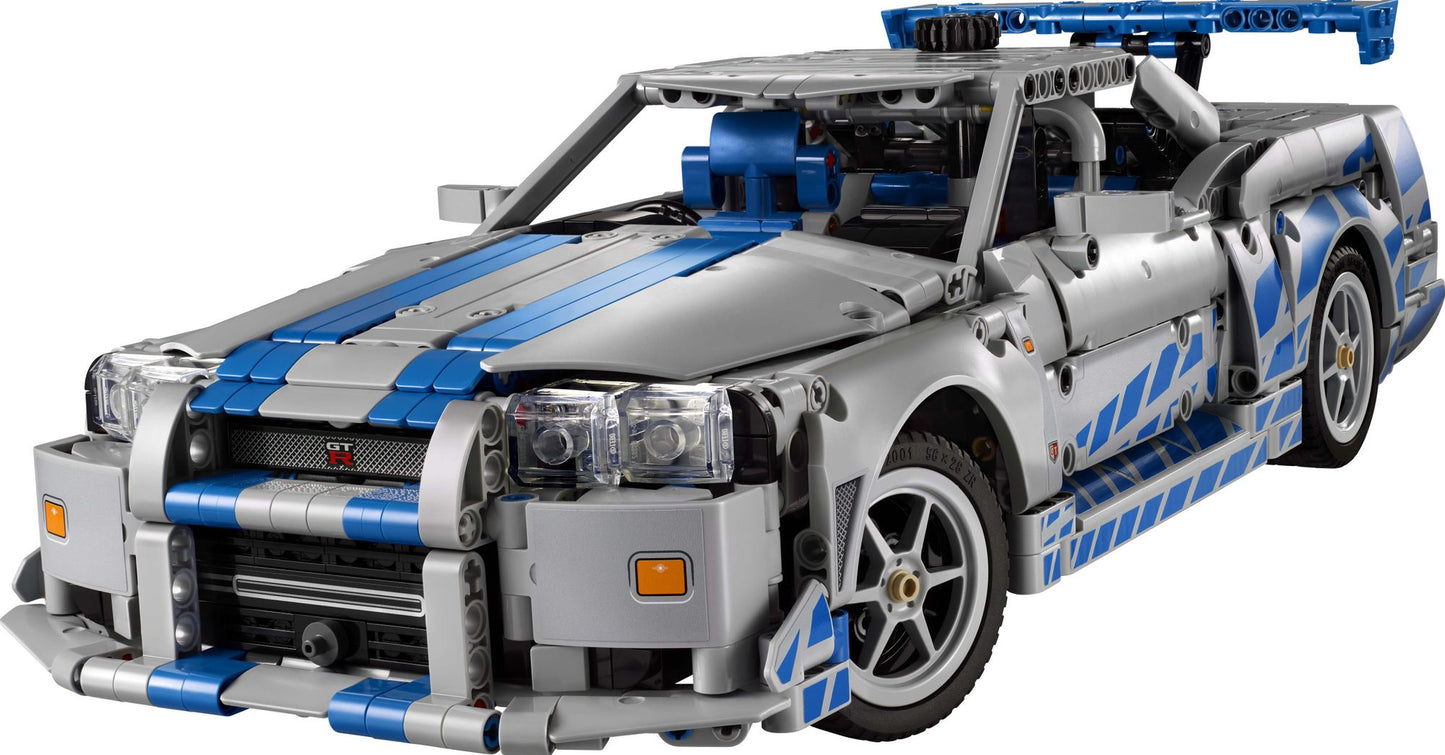 LEGO Technic 2 Fast 2 Furious Nissan Skyline GT-R (R34) Car 42210