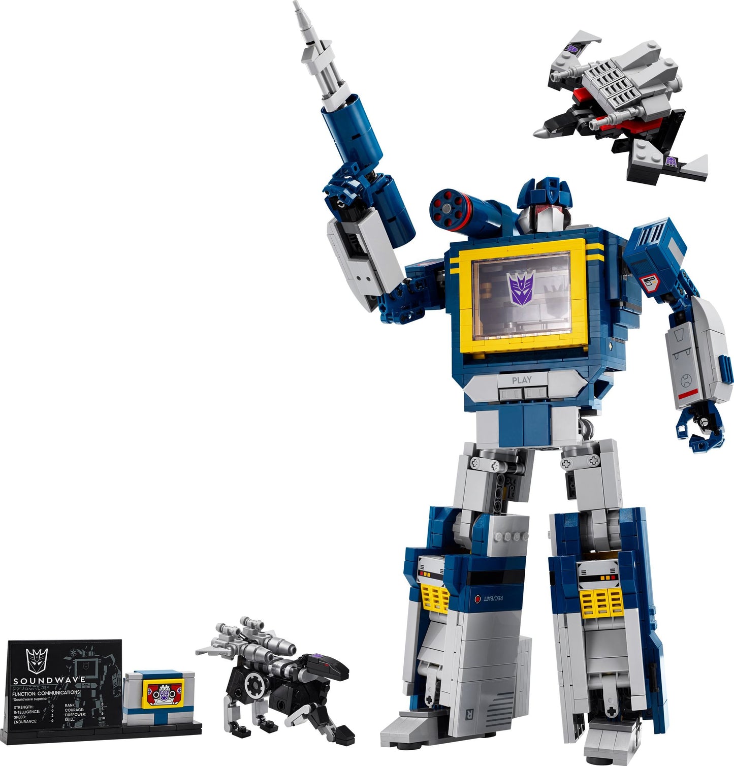 LEGO Icons Transformers: Soundwave 10358