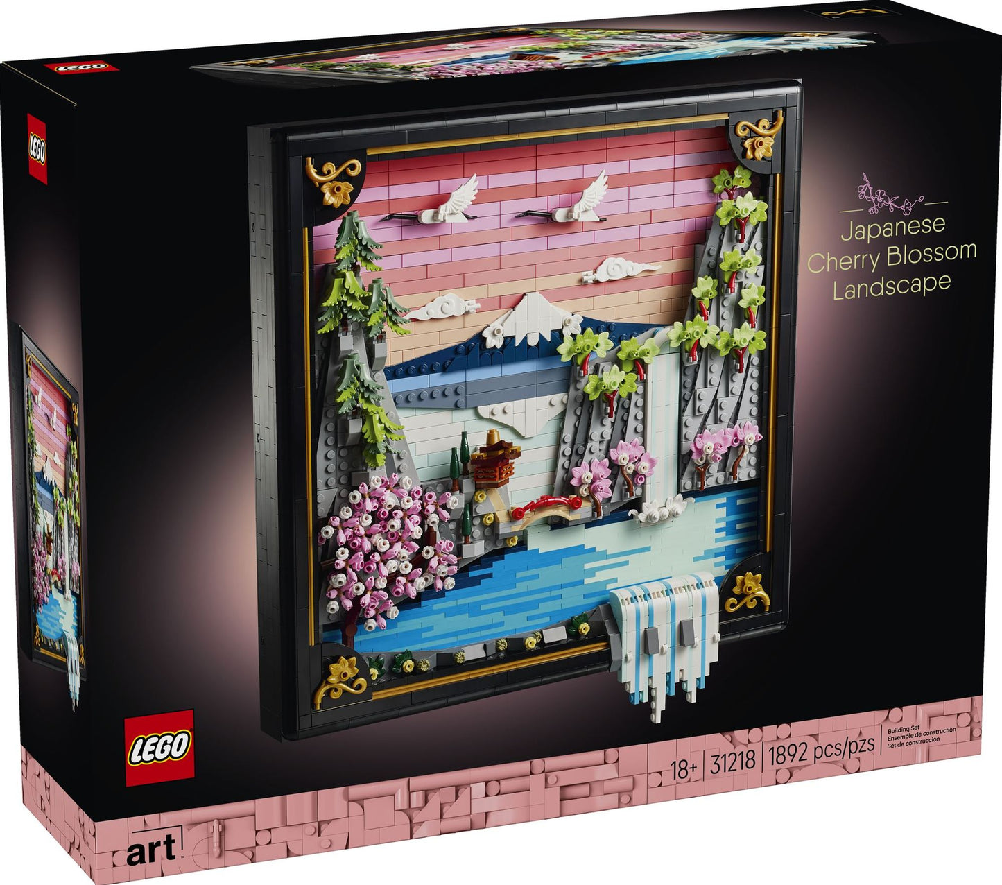 LEGO ART Japanese Cherry Blossom Landscape 31218