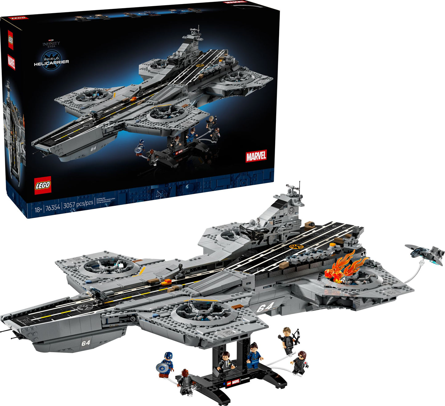 LEGO Super Heroes Marvel S.H.I.E.L.D. Helicarrier 76354