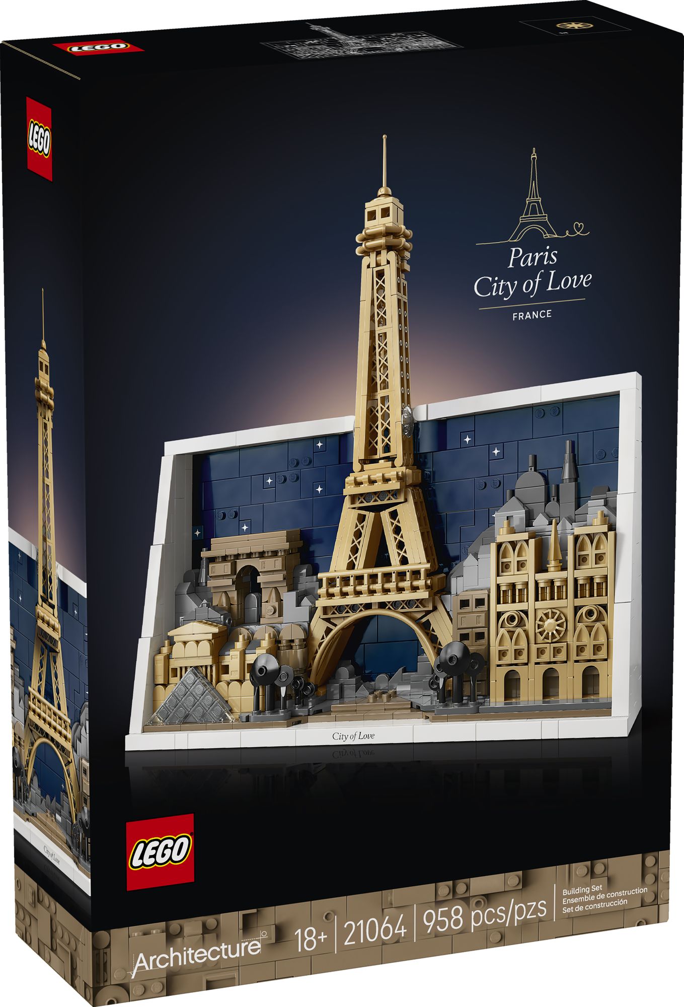 LEGO Architecture Paris City of Love 21064