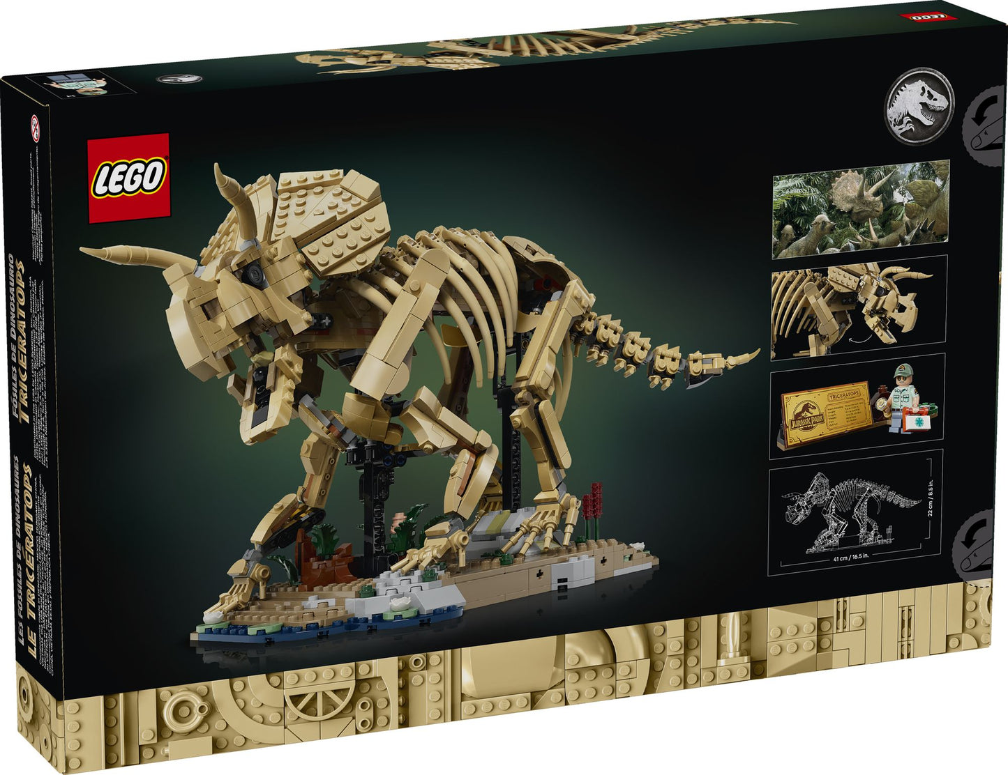 LEGO Jurassic World Dinosaur Fossils: Triceratops 77985