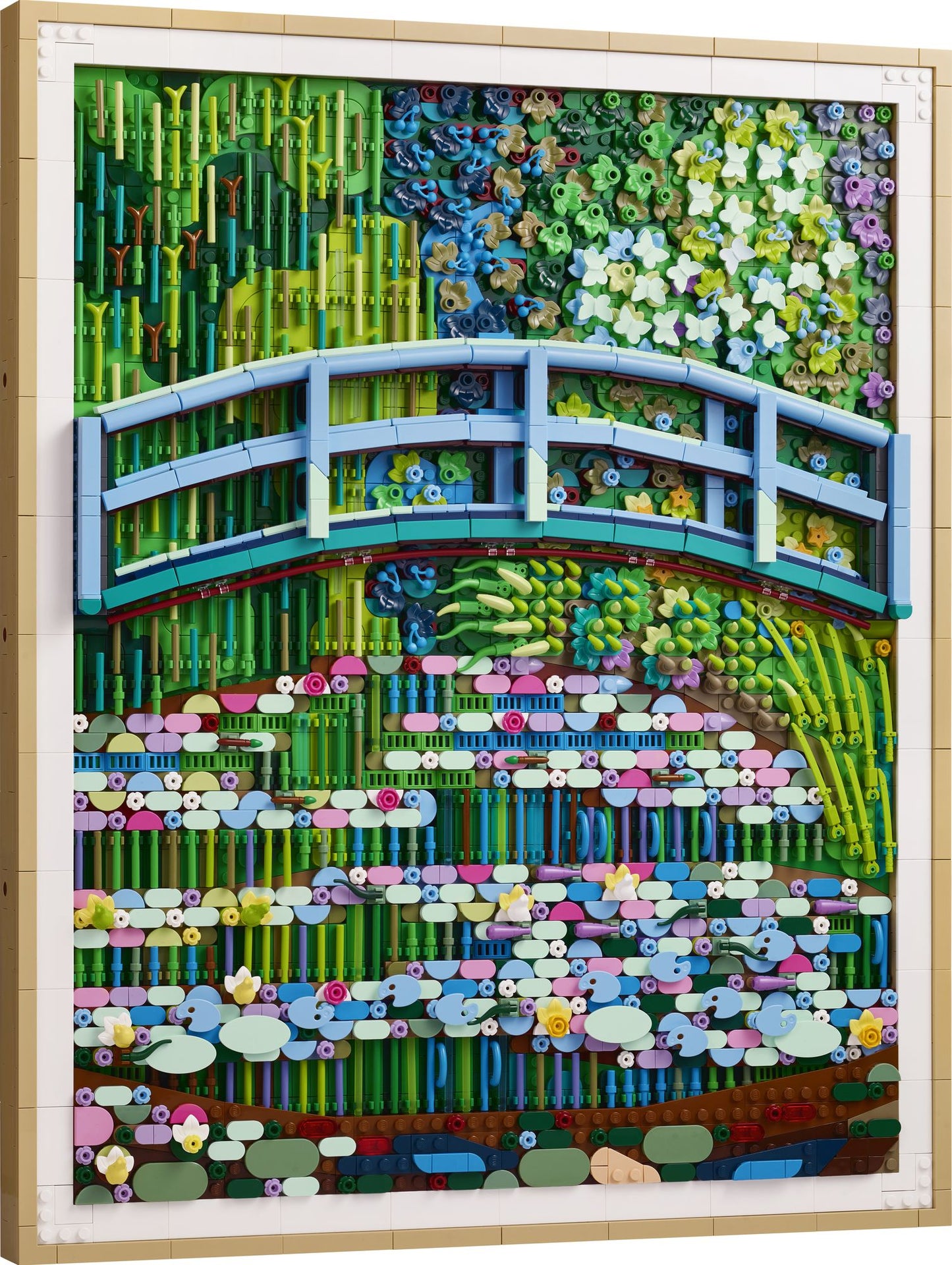 LEGO® ART Claude Monet - Bridge over a Pond of Water Lilies 31220