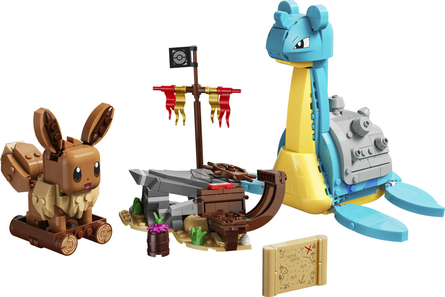 LEGO Pokémon SMART Play: Eevee and Lapras's Treasure Hunt 72162