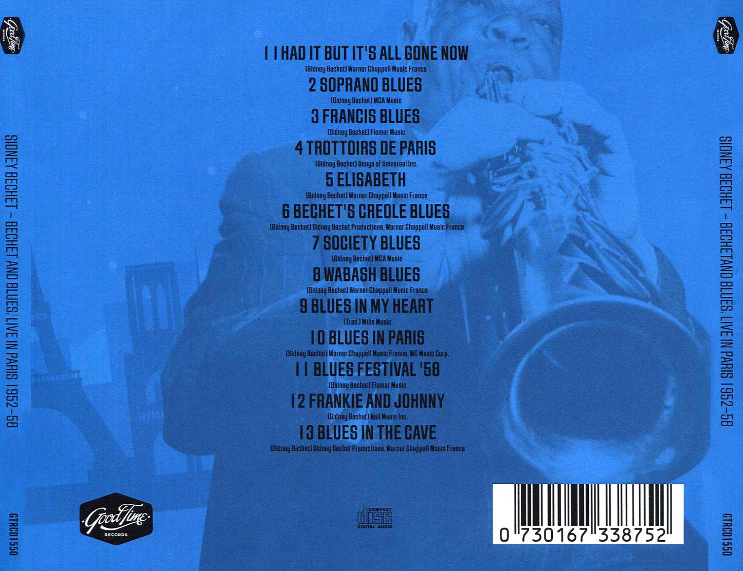 Bechet and Blues: Live in Paris 1952-1958