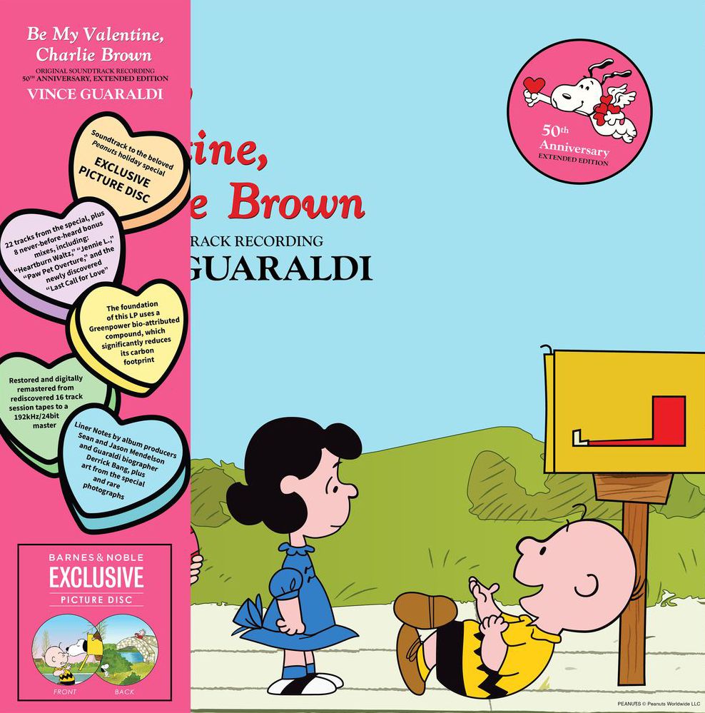 Be My Valentine, Charlie Brown [Picture Vinyl] [Barnes & Noble Exclusive]