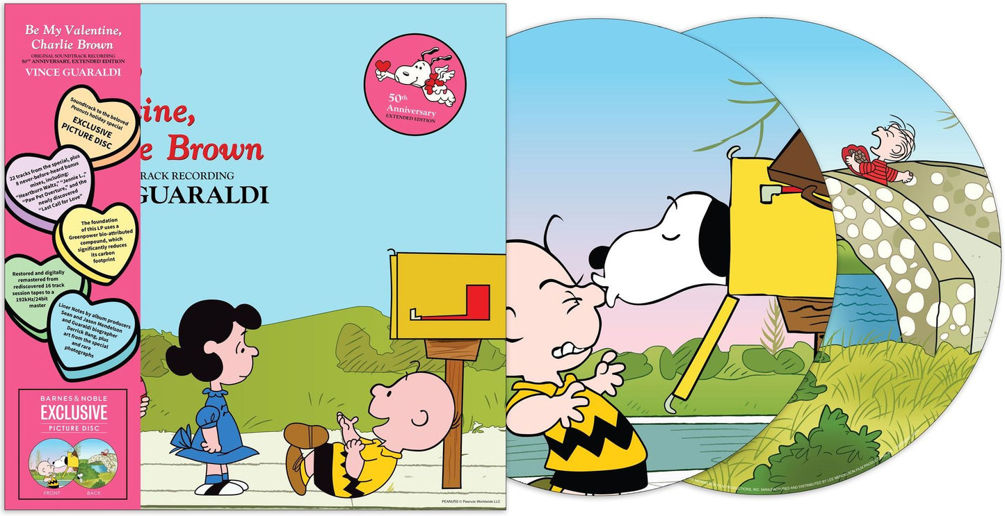 Be My Valentine, Charlie Brown [Picture Vinyl] [Barnes & Noble Exclusive]