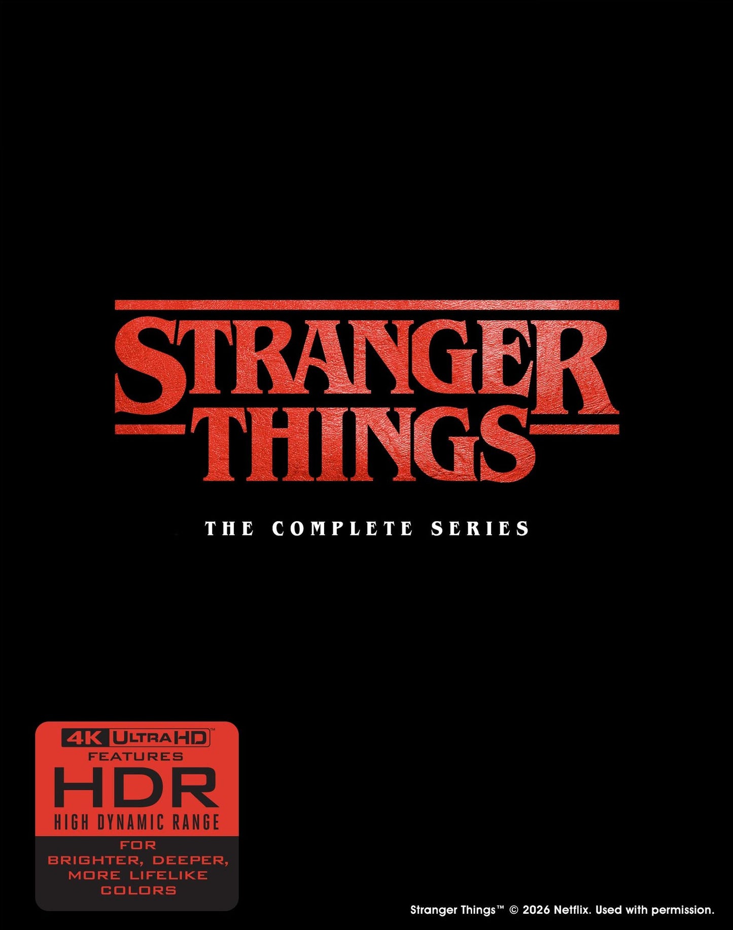 Stranger Things: The Complete Series [4K Ultra HD Blu-ray]