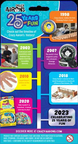25th Anniversary Thinking Putty Pack