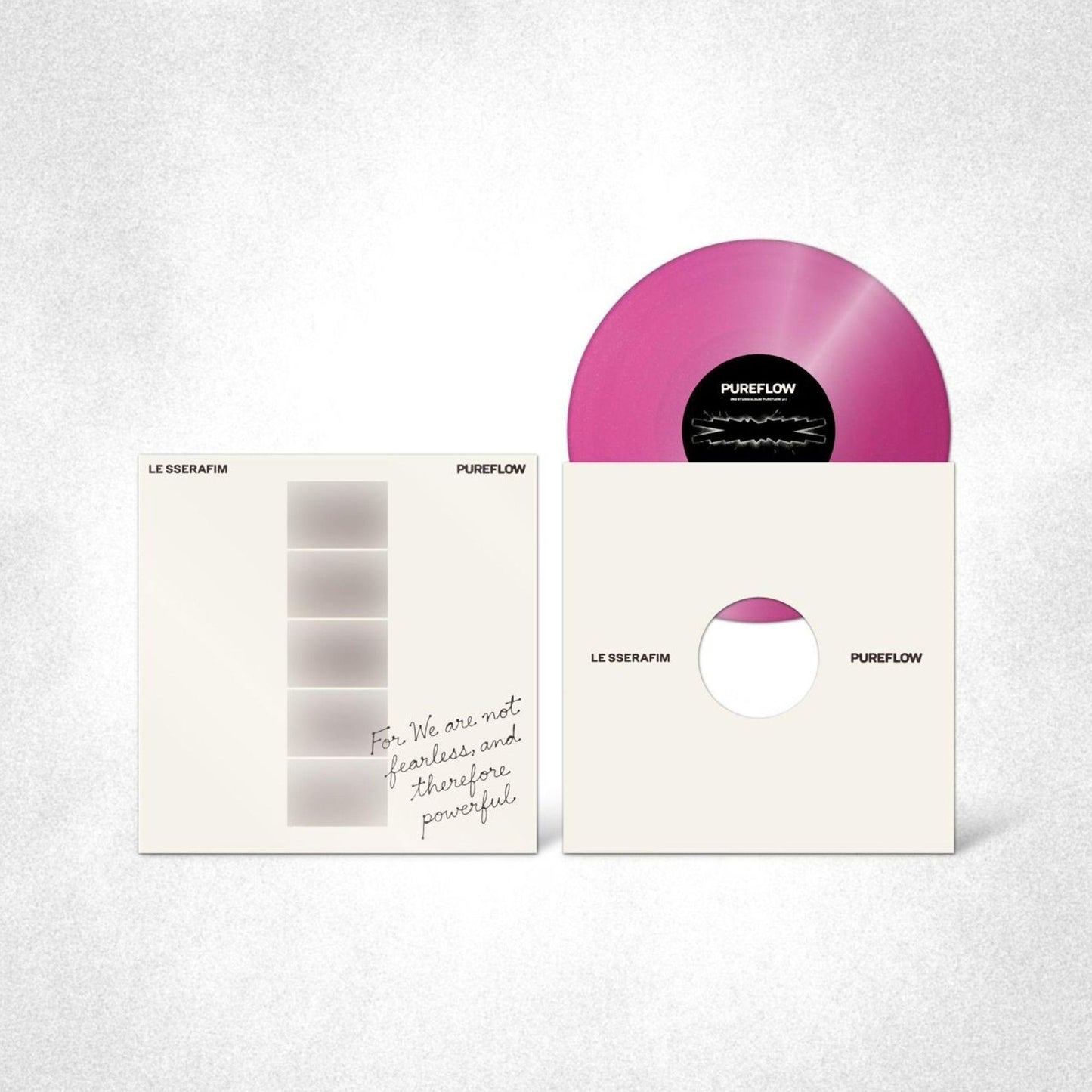 2nd Studio Album 'PUREFLOW', Pt.1 Vinyl [Hot Pink Glitter Version]