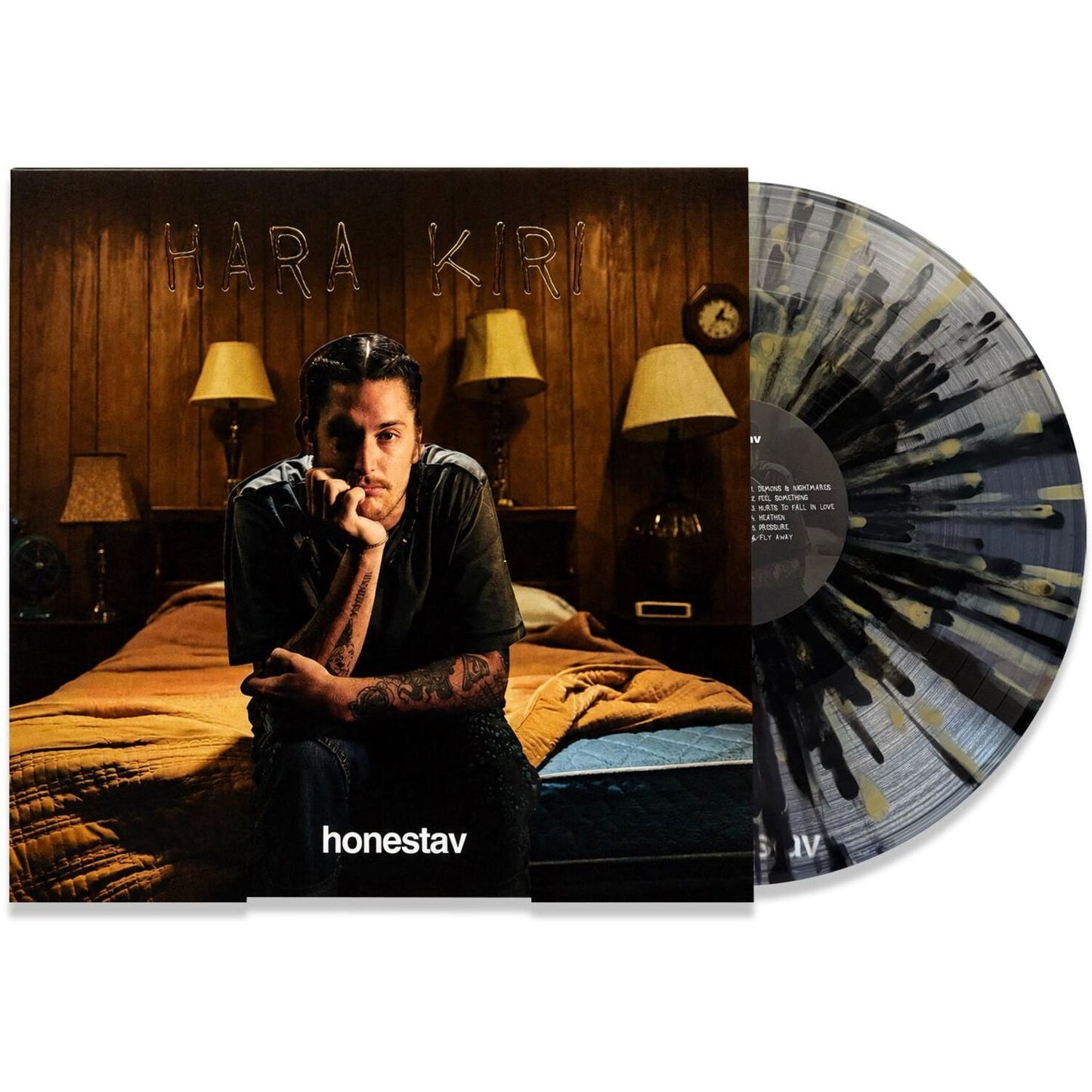Hara-Kiri [Black/Gold Splatter]