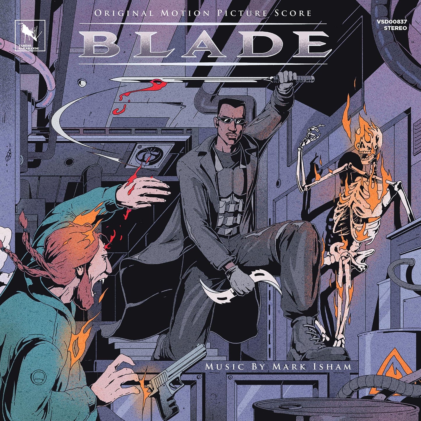 Blade [Original Motion Picture Score] [Deluxe Edition] [Blood Splatter Clear 2 LP]