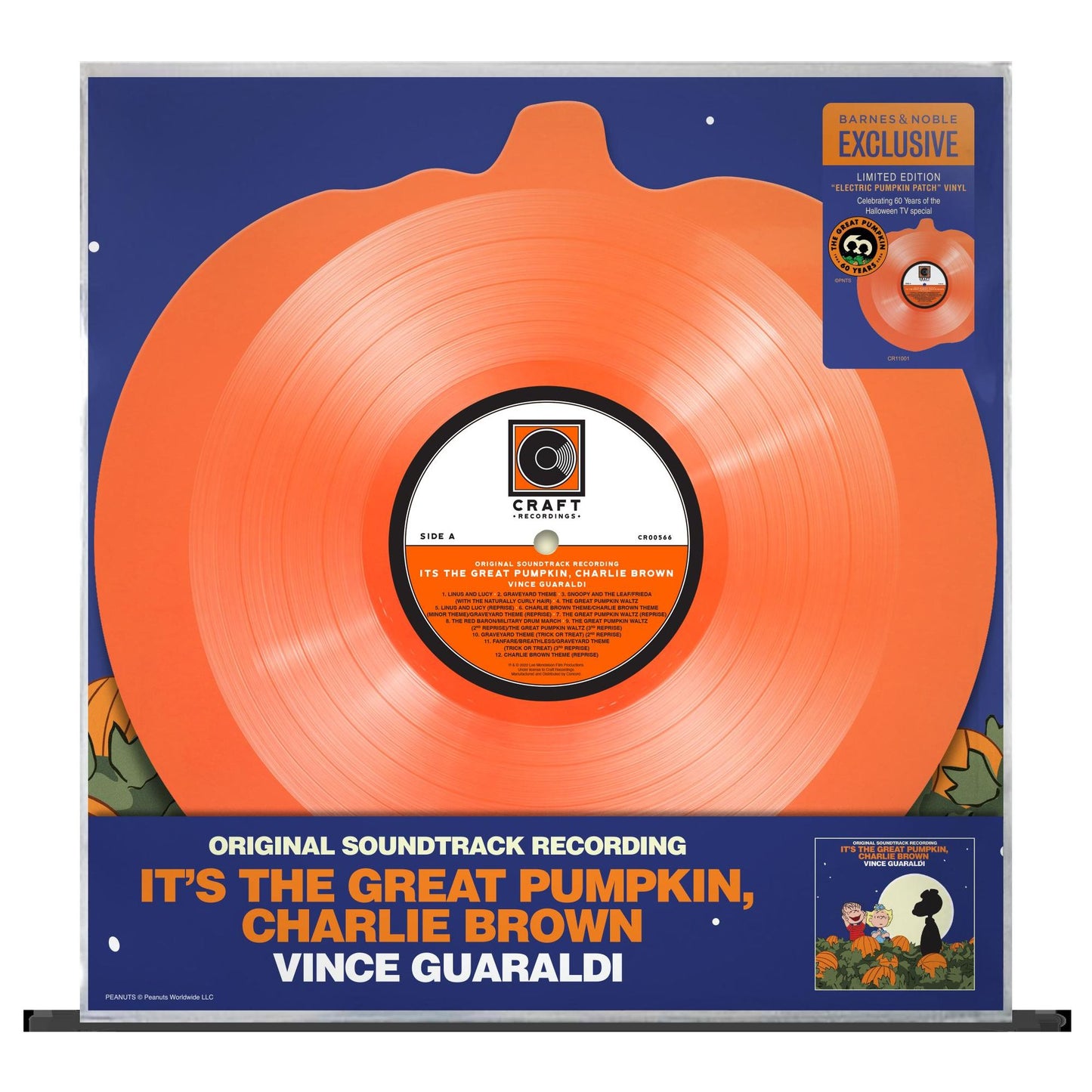It's the Great Pumpkin, Charlie Brown [Original TV Soundtrack] ["Electric Pumpkin Patch" Pumpkin-Shaped Vinyl] [Barnes & Noble Exclusive]