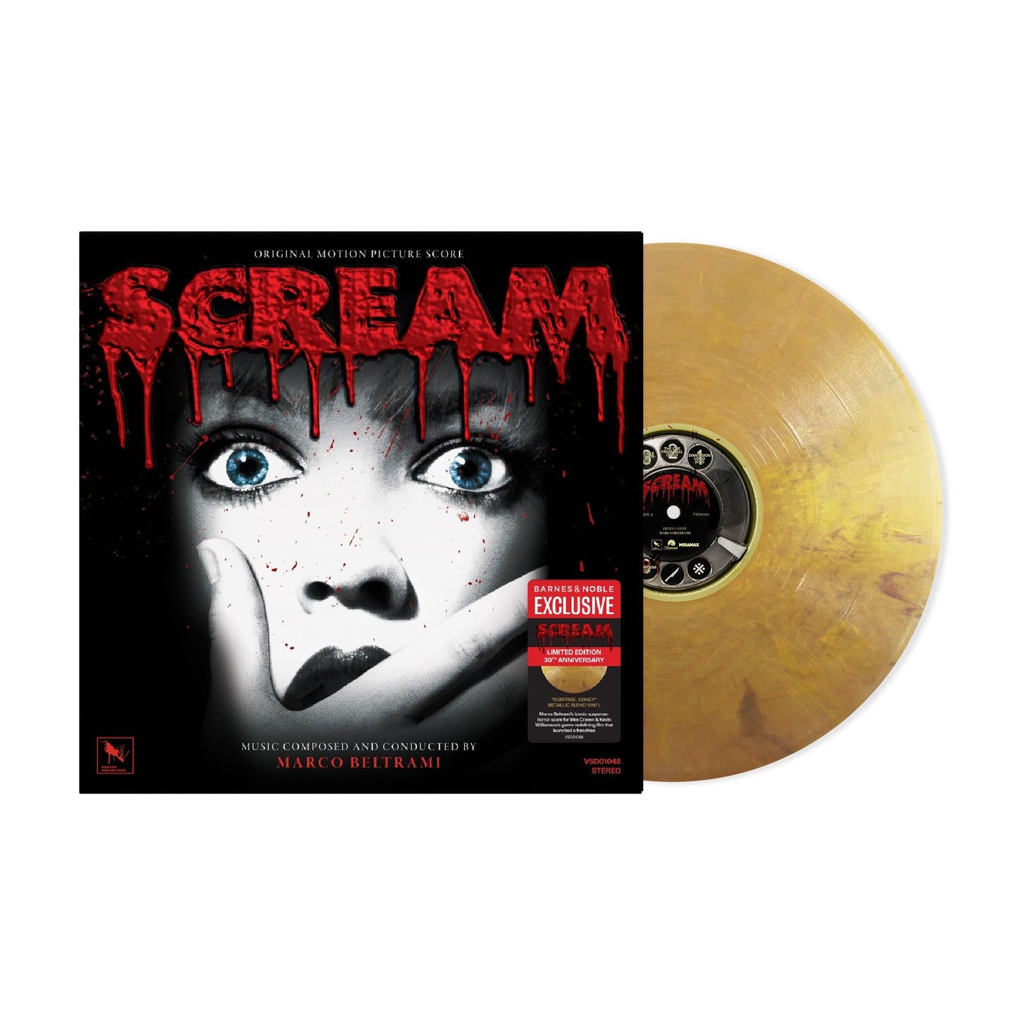Scream [Original Motion Picture Score] [30th Anniversary] ["Surprise, Sidney" Metallic Blend Vinyl] [Barnes & Noble Exclusive]