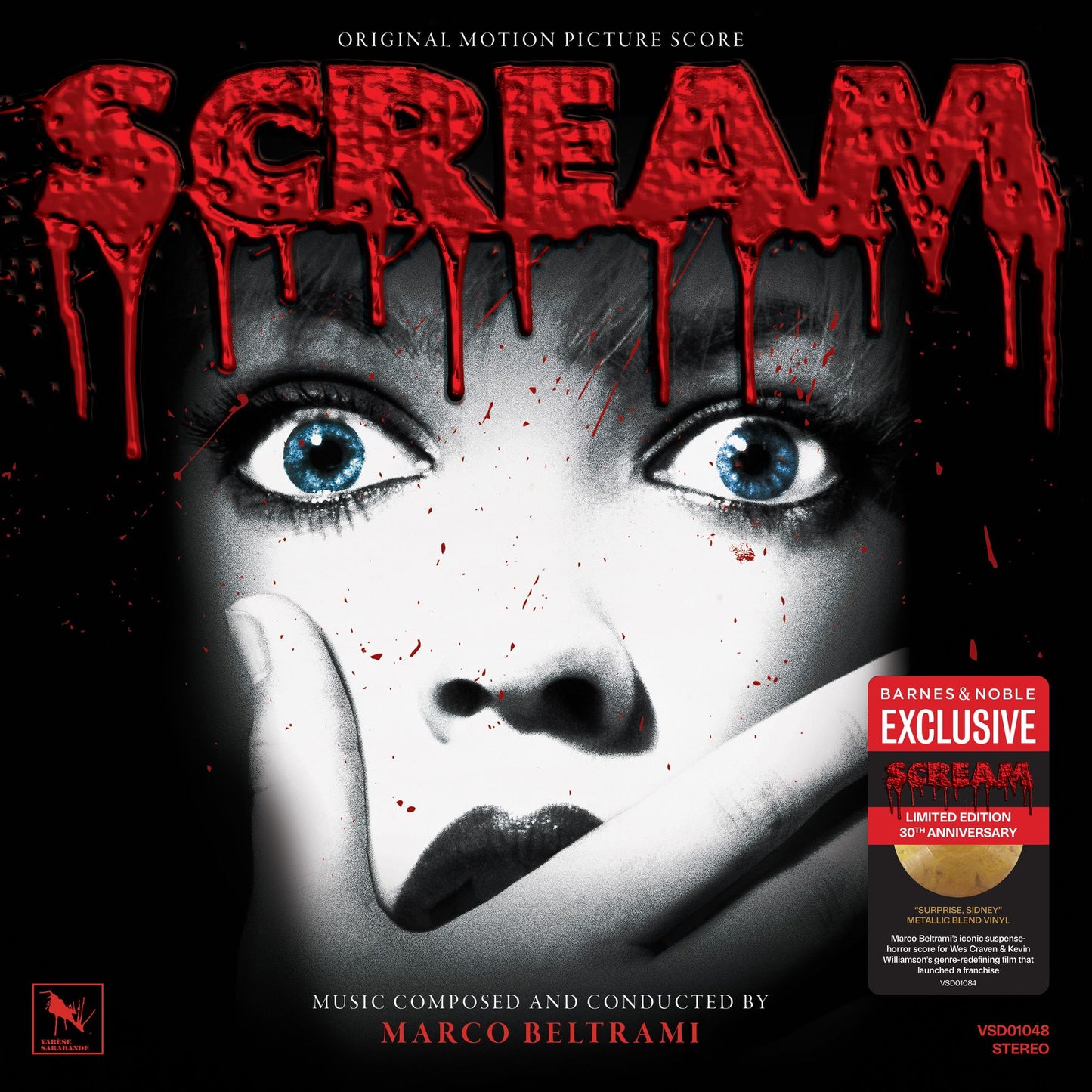 Scream [Original Motion Picture Score] [30th Anniversary] ["Surprise, Sidney" Metallic Blend Vinyl] [Barnes & Noble Exclusive]