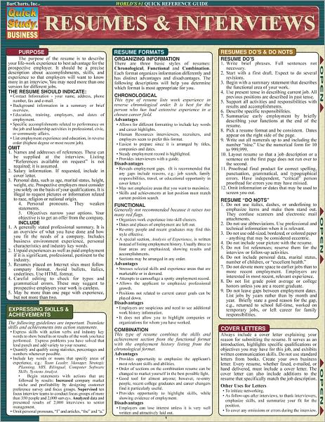 Resumes & Interviews