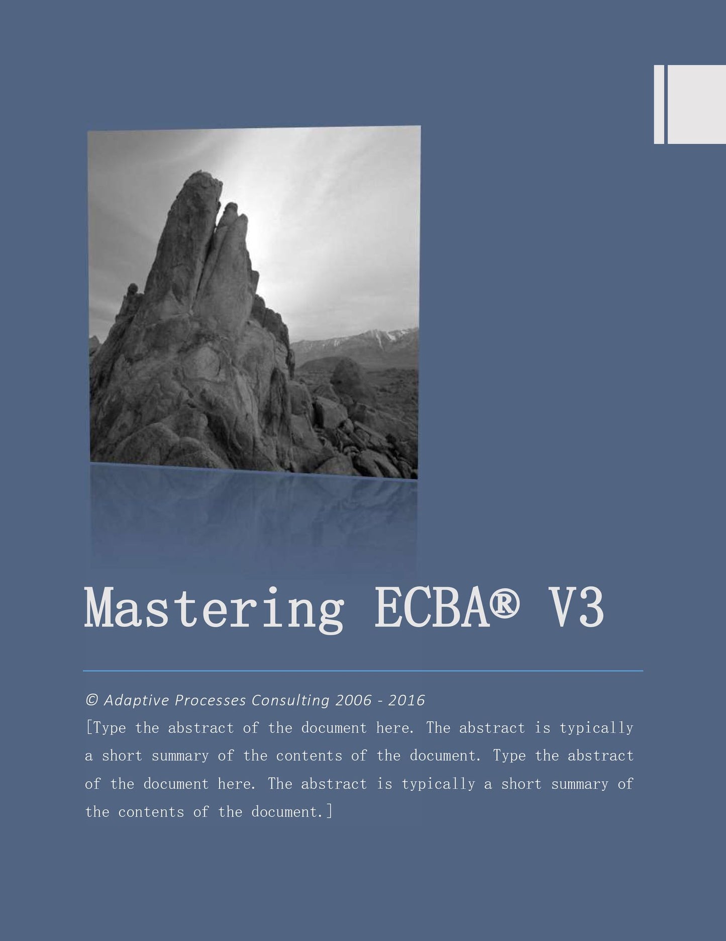 CBAP V3 Simulation -set 01