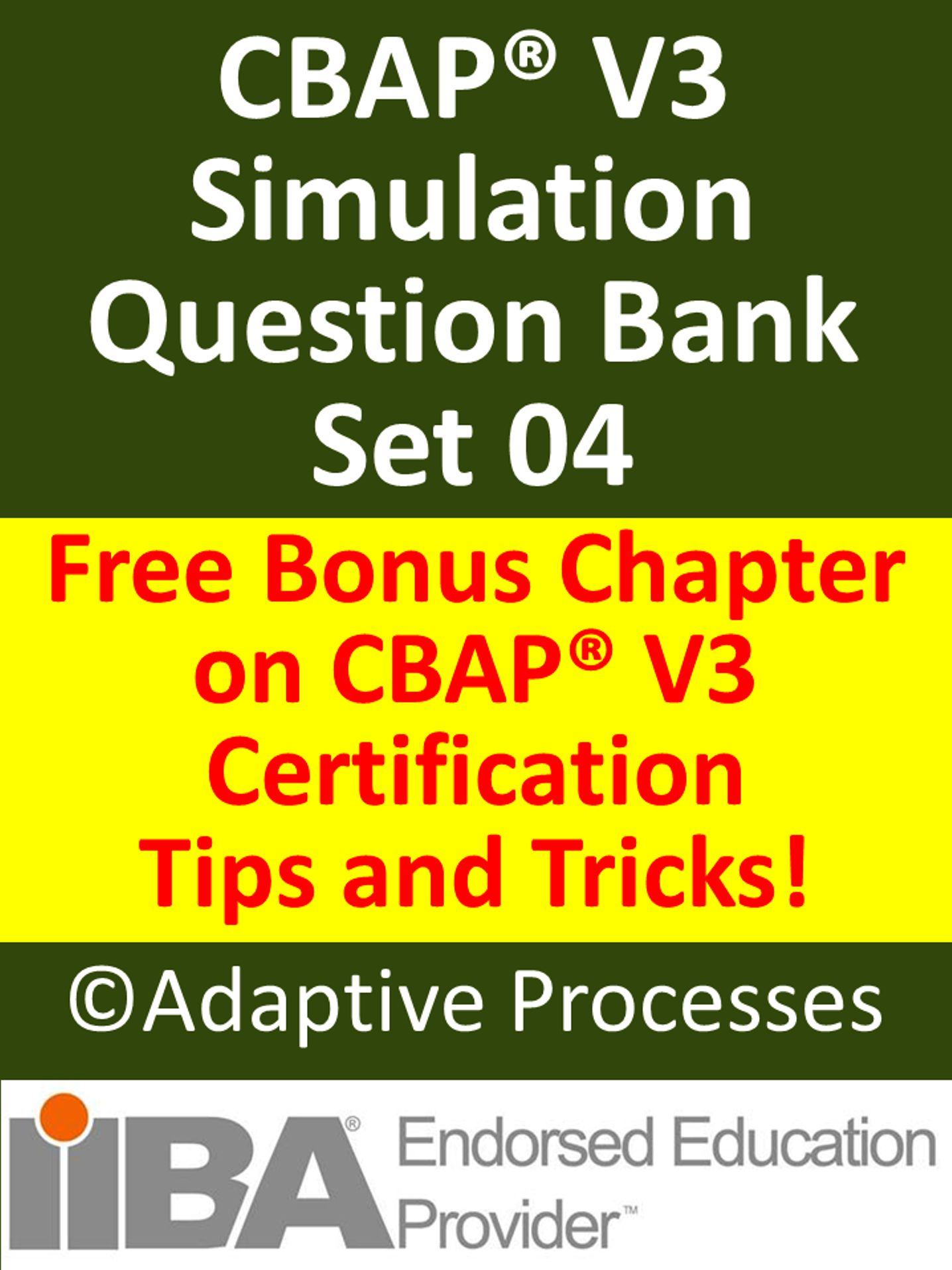 CBAP V3 Simulation test - Set 04