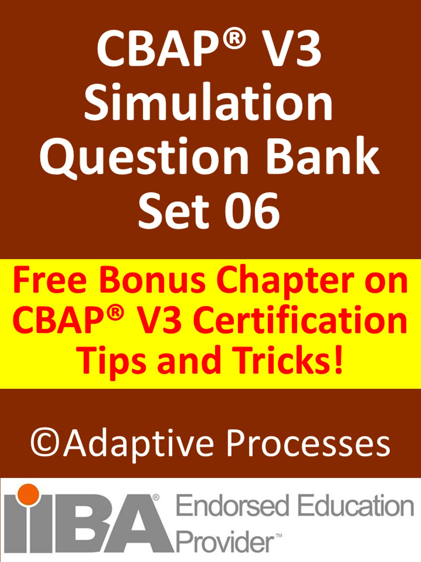CBAP V3 Simulation test - Set 06