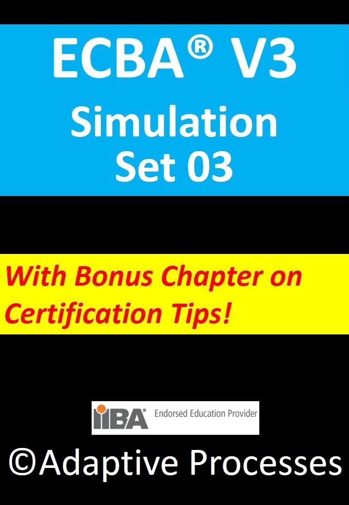 ECBA V3 Simulation -Set 03