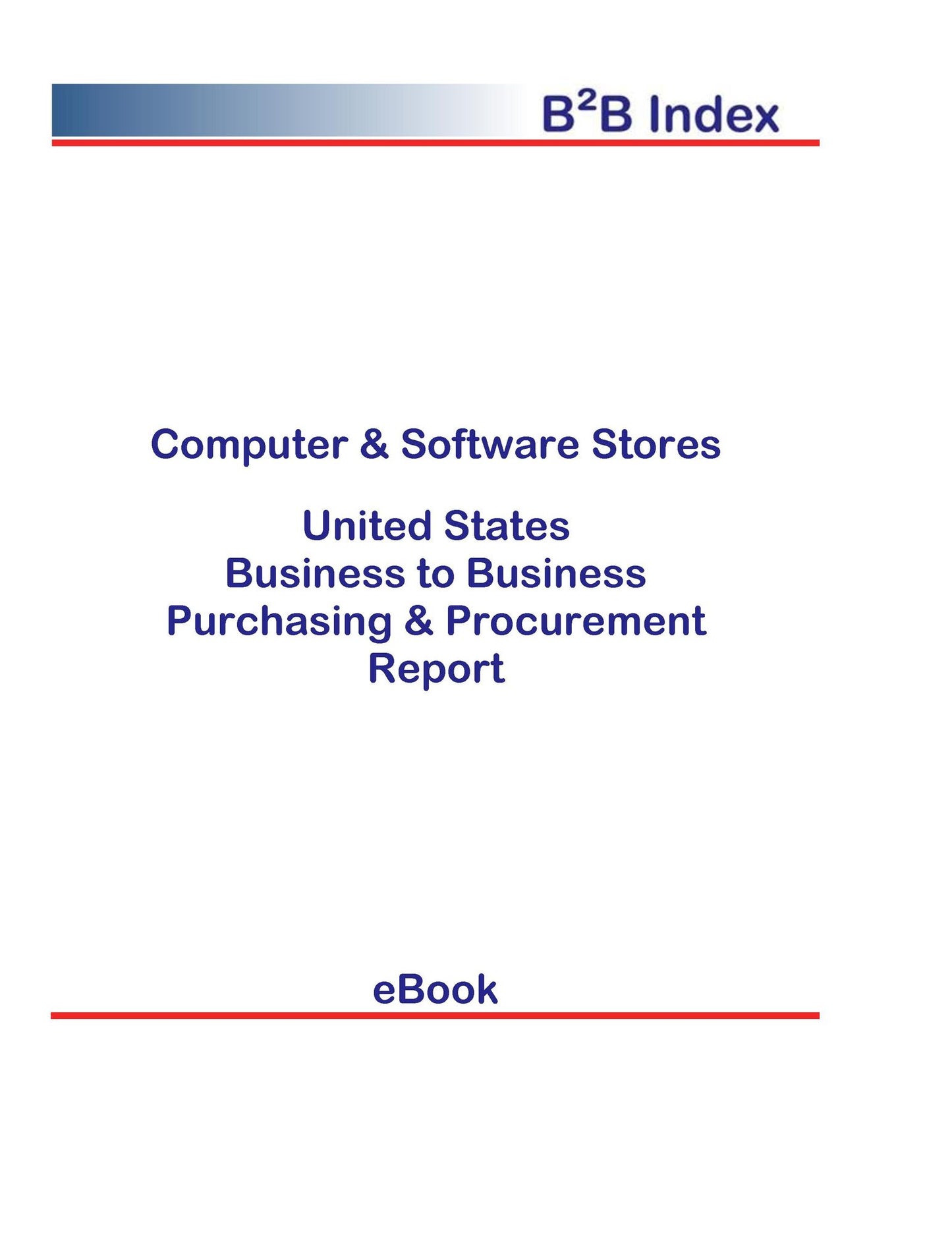 Computer & Software Stores B2B United States
