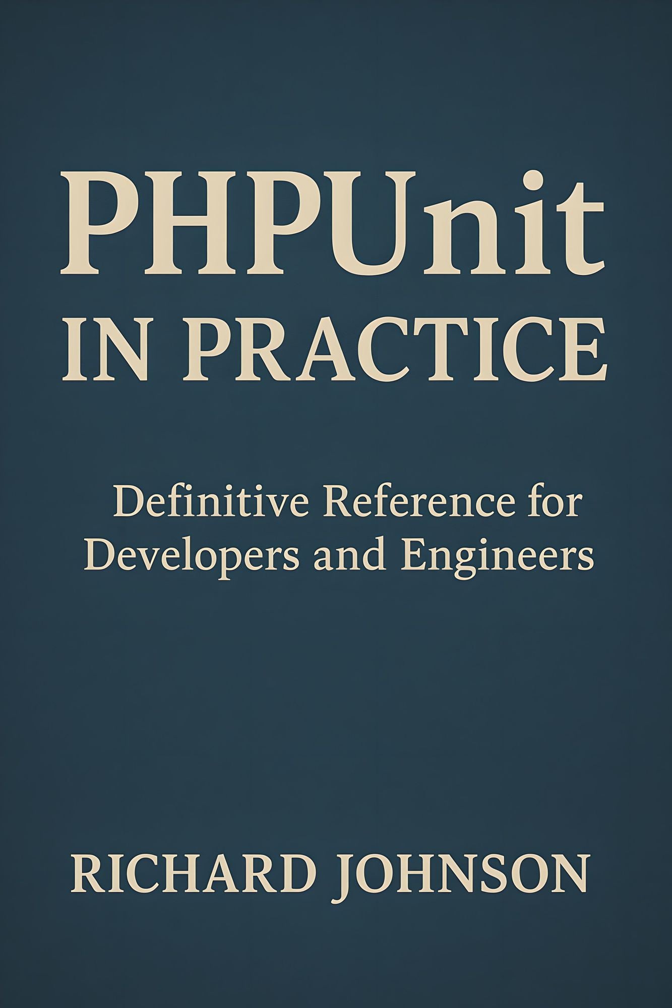PHPUnit in Practice: Definitive Reference for Developers and Engineers