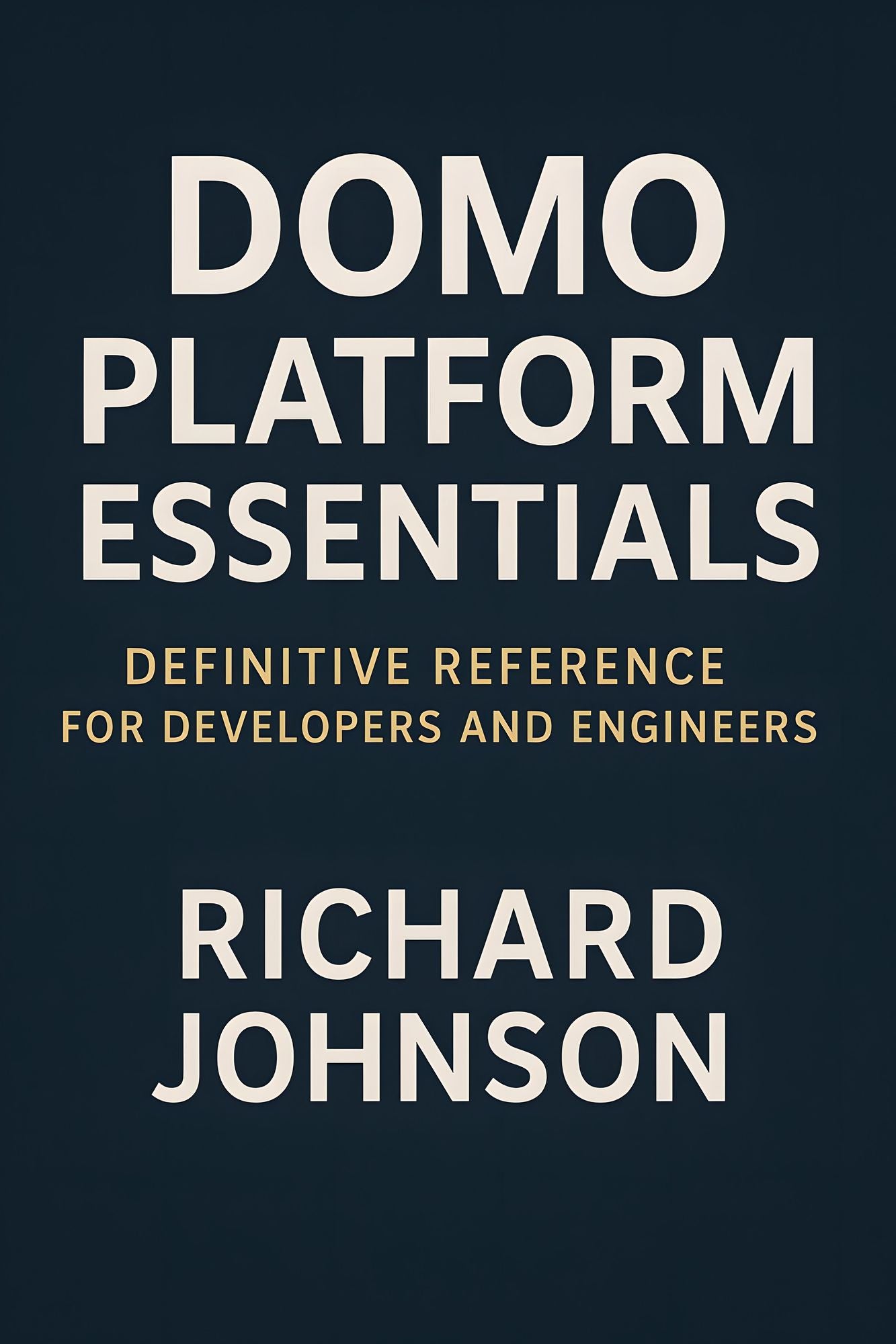 Domo Platform Essentials: Definitive Reference for Developers and Engineers
