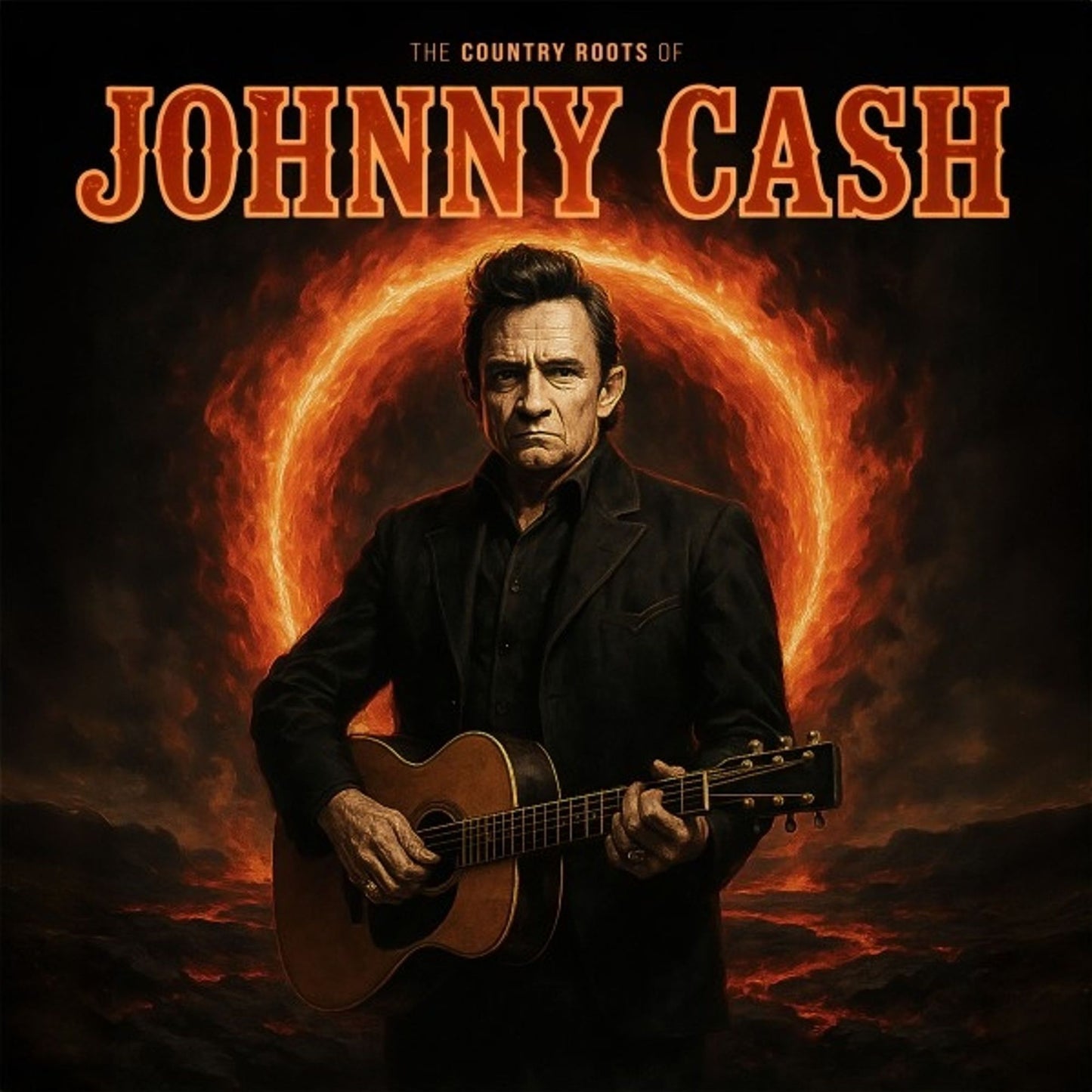 The The Country Roots of Johnny Cash [Orange Vinyl]