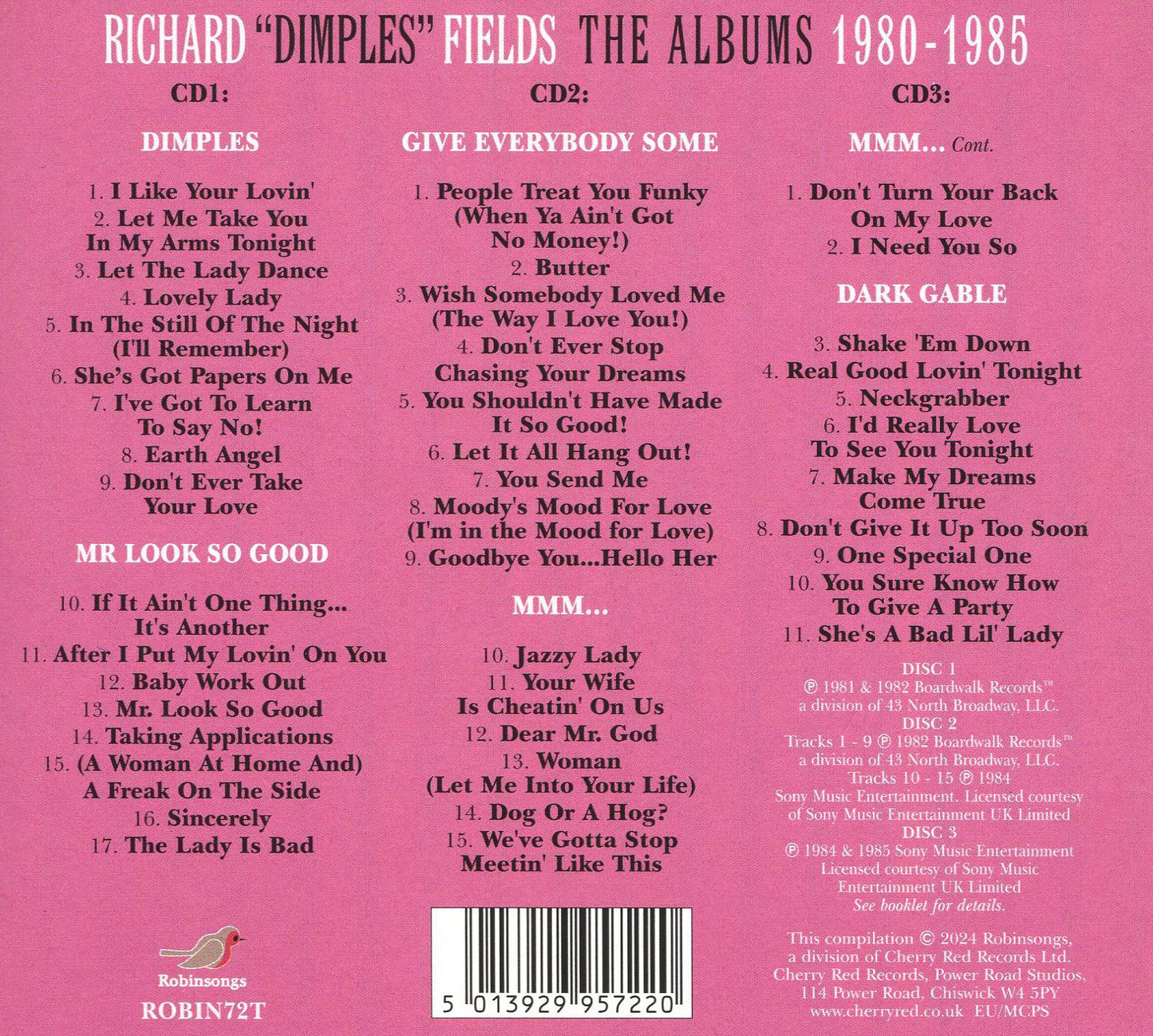 Albums 1980-1985