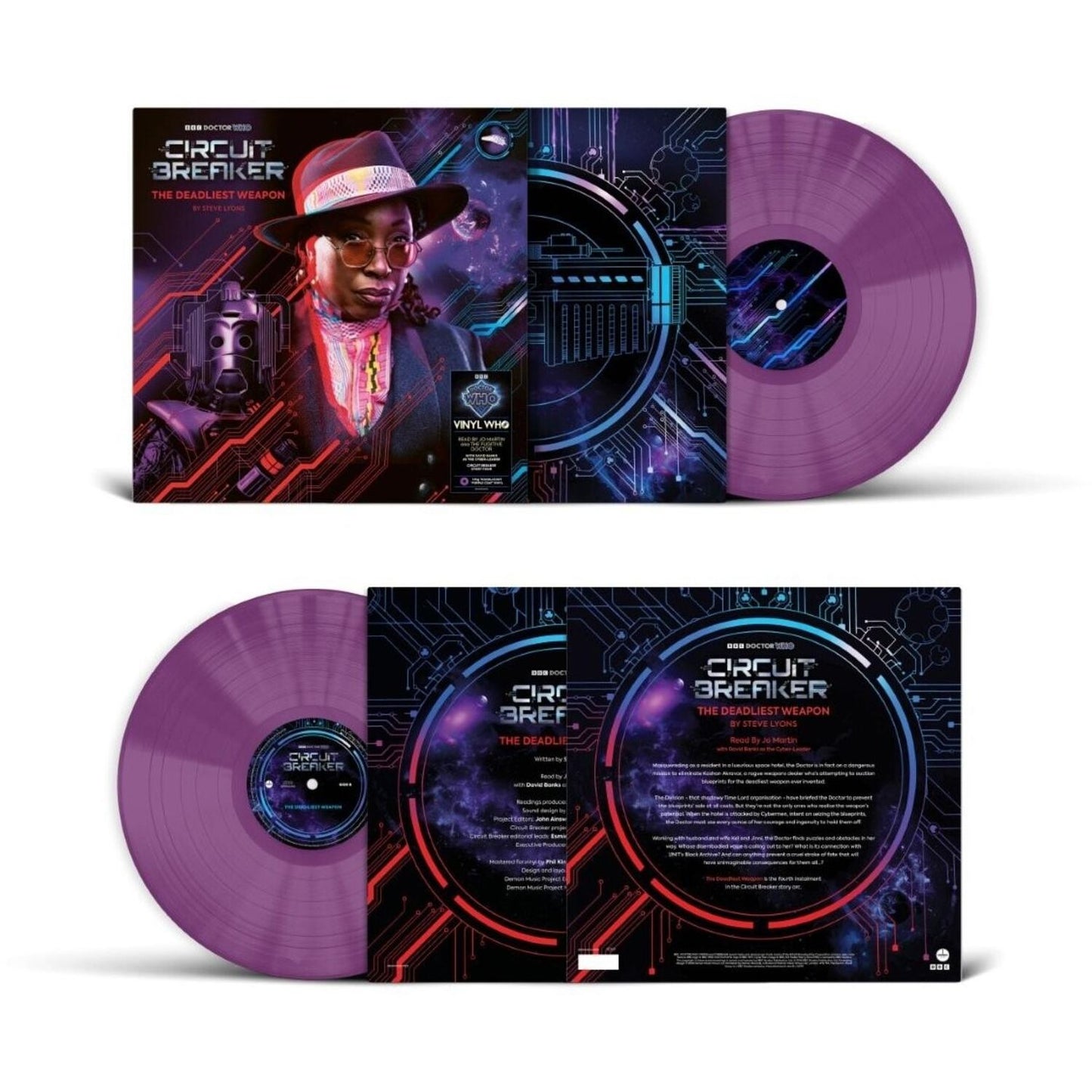 Circuit Breaker, The Deadliest Weapon [140 Gram 'Tranlucent Purple Coat' Colored Vinyl]
