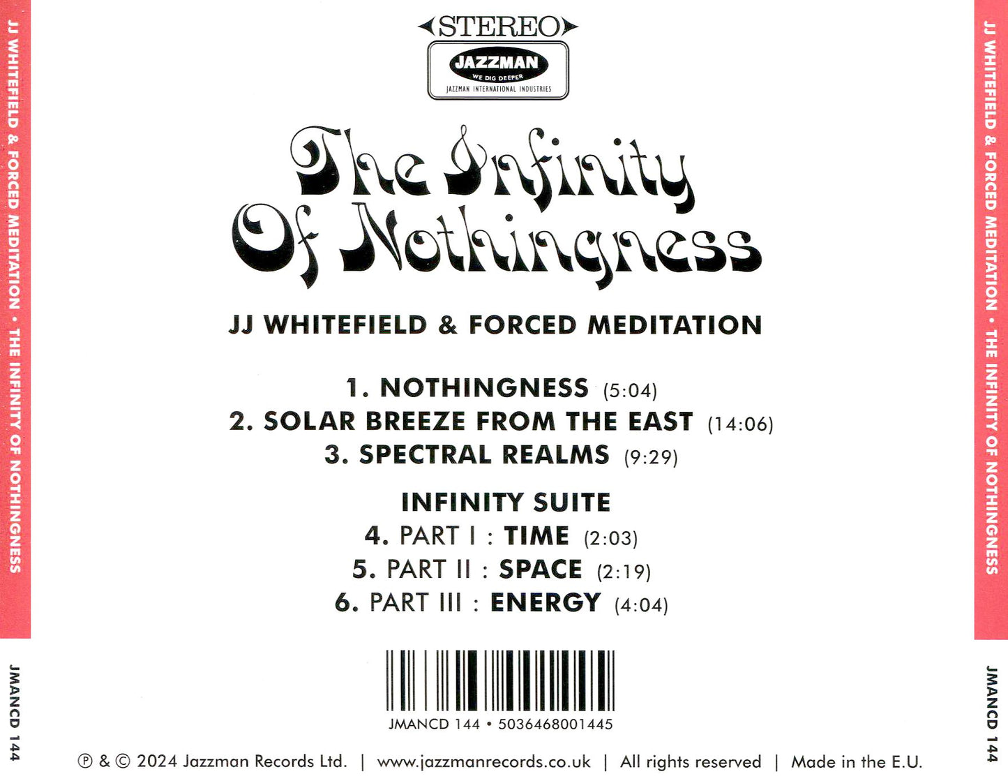 The Infinity of Nothingness
