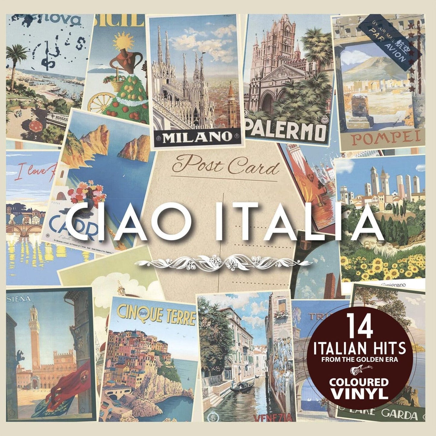 Ciao Italia Ious [Transparent Silver & Blue Vinyl]