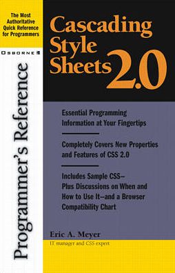 Cascading Style Sheets 2.0 Programmer's Reference